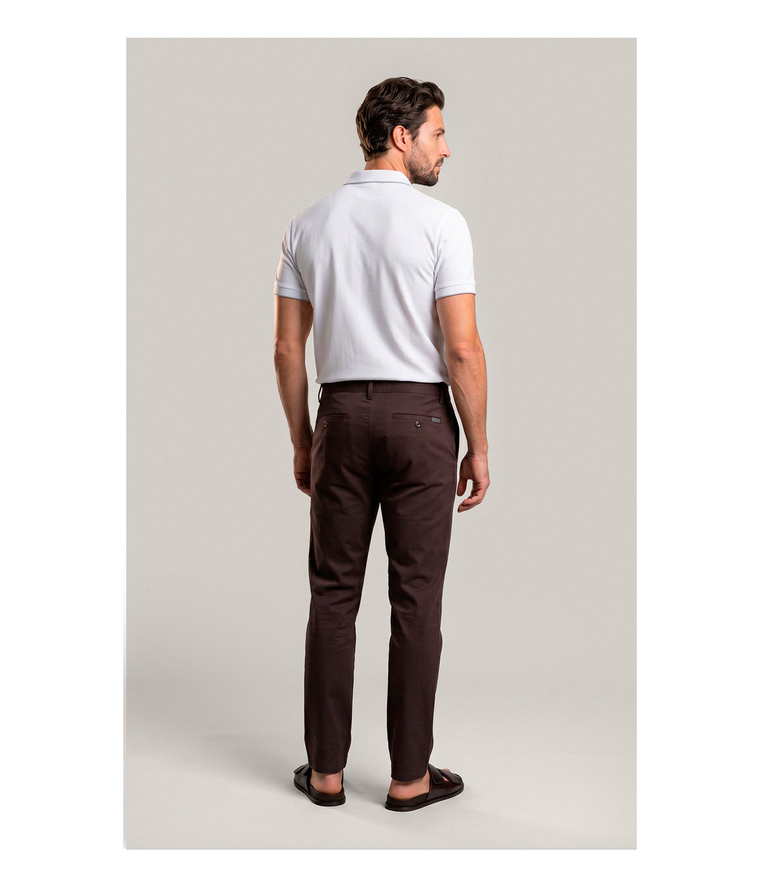 Polo Piquet Friso Prata