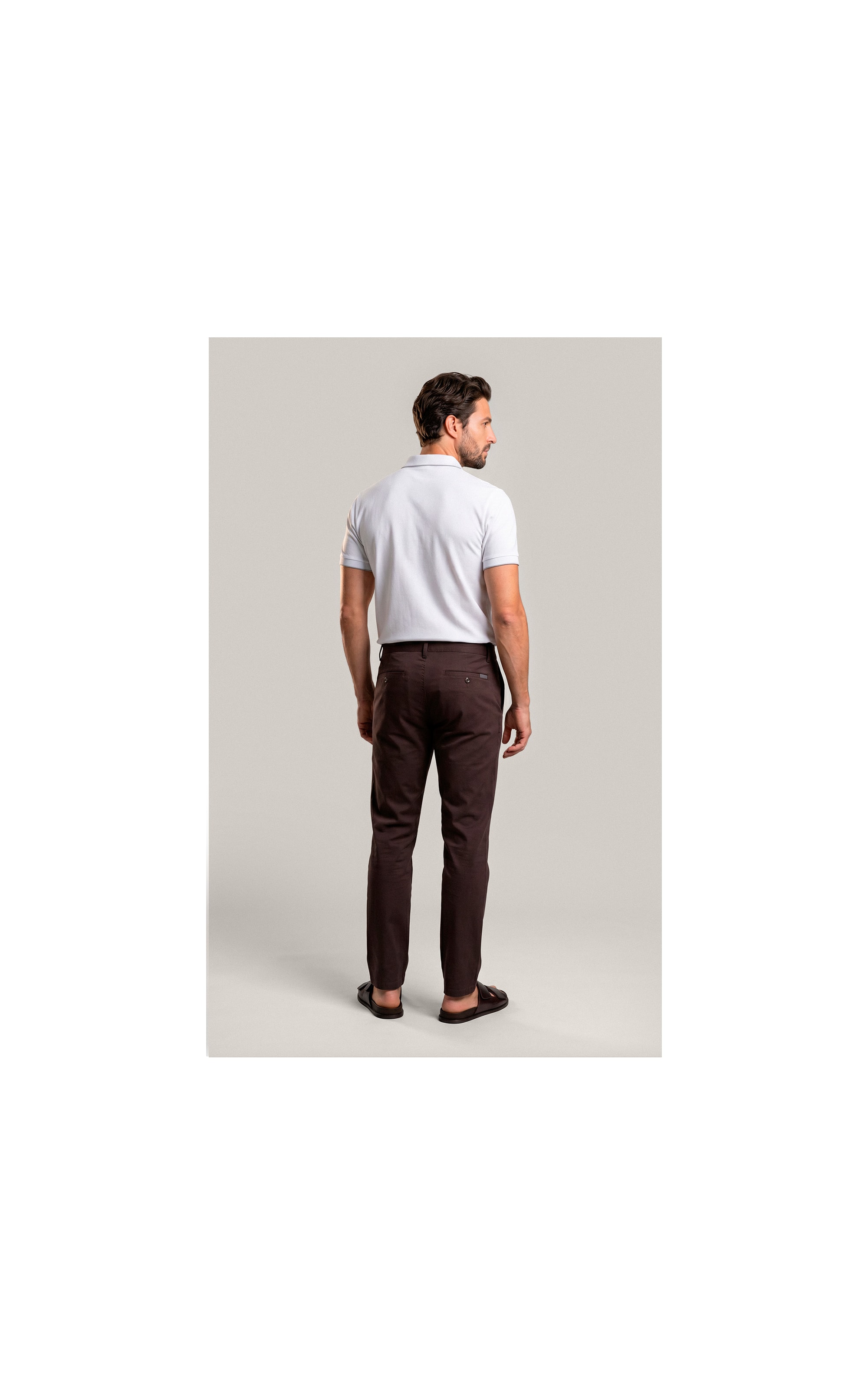 Polo Piquet Friso Prata