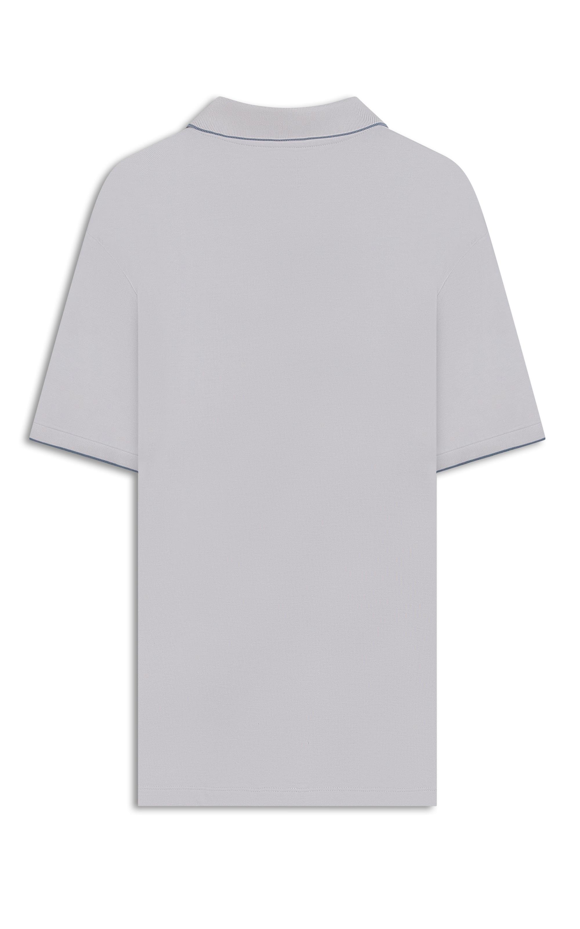 Polo Piquet Friso Silver