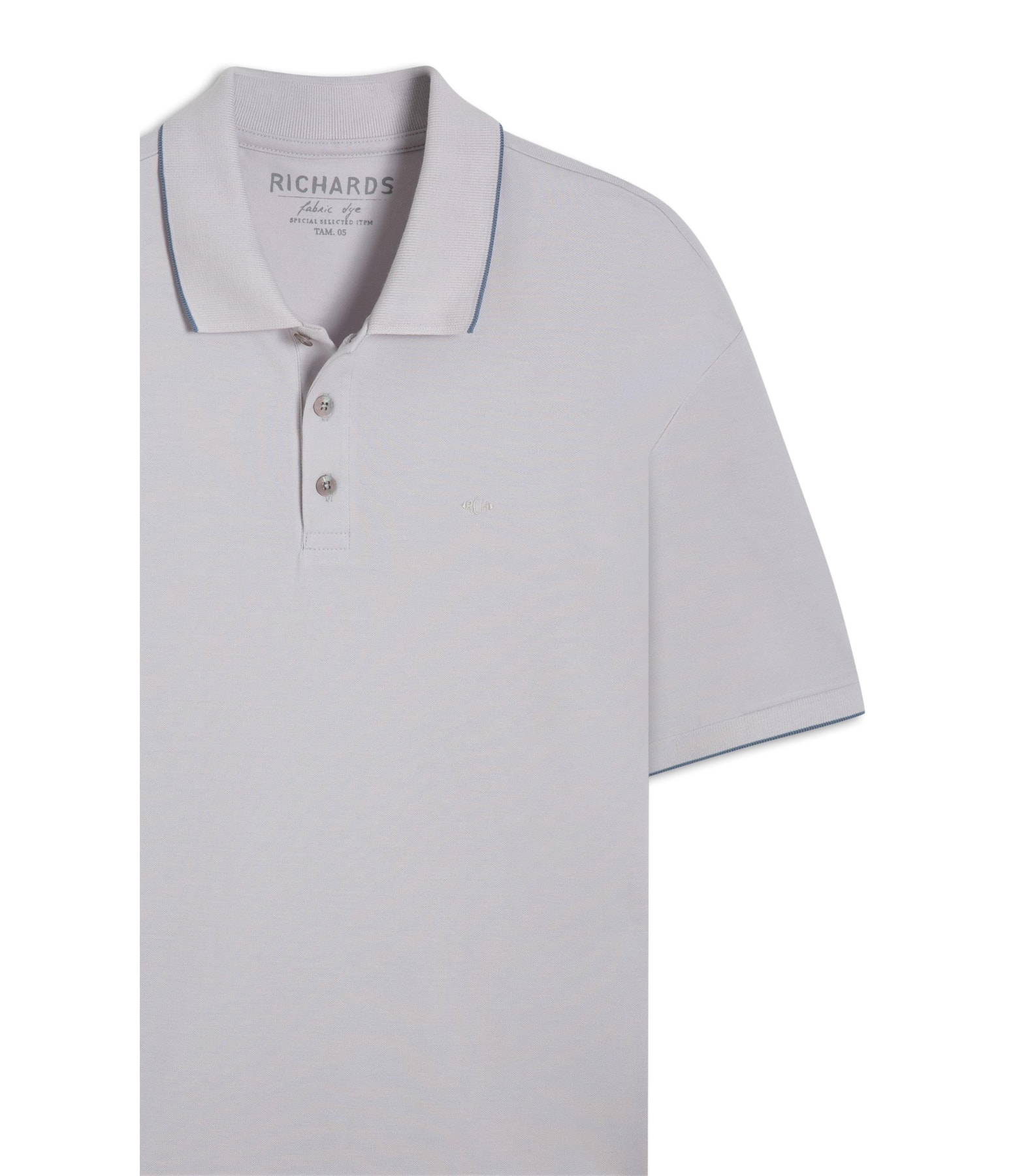Polo Piquet Friso Silver