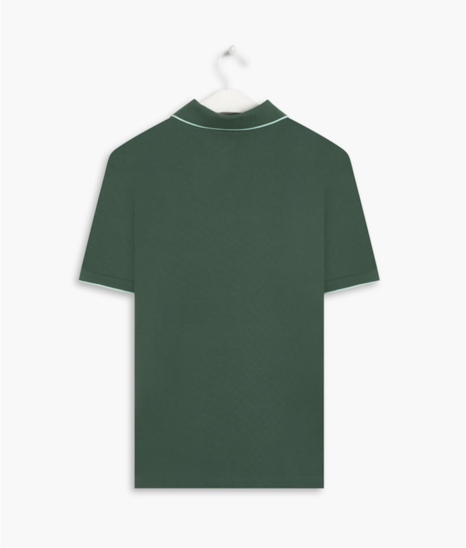 Polo Piquet Friso Simple Mc Bottle