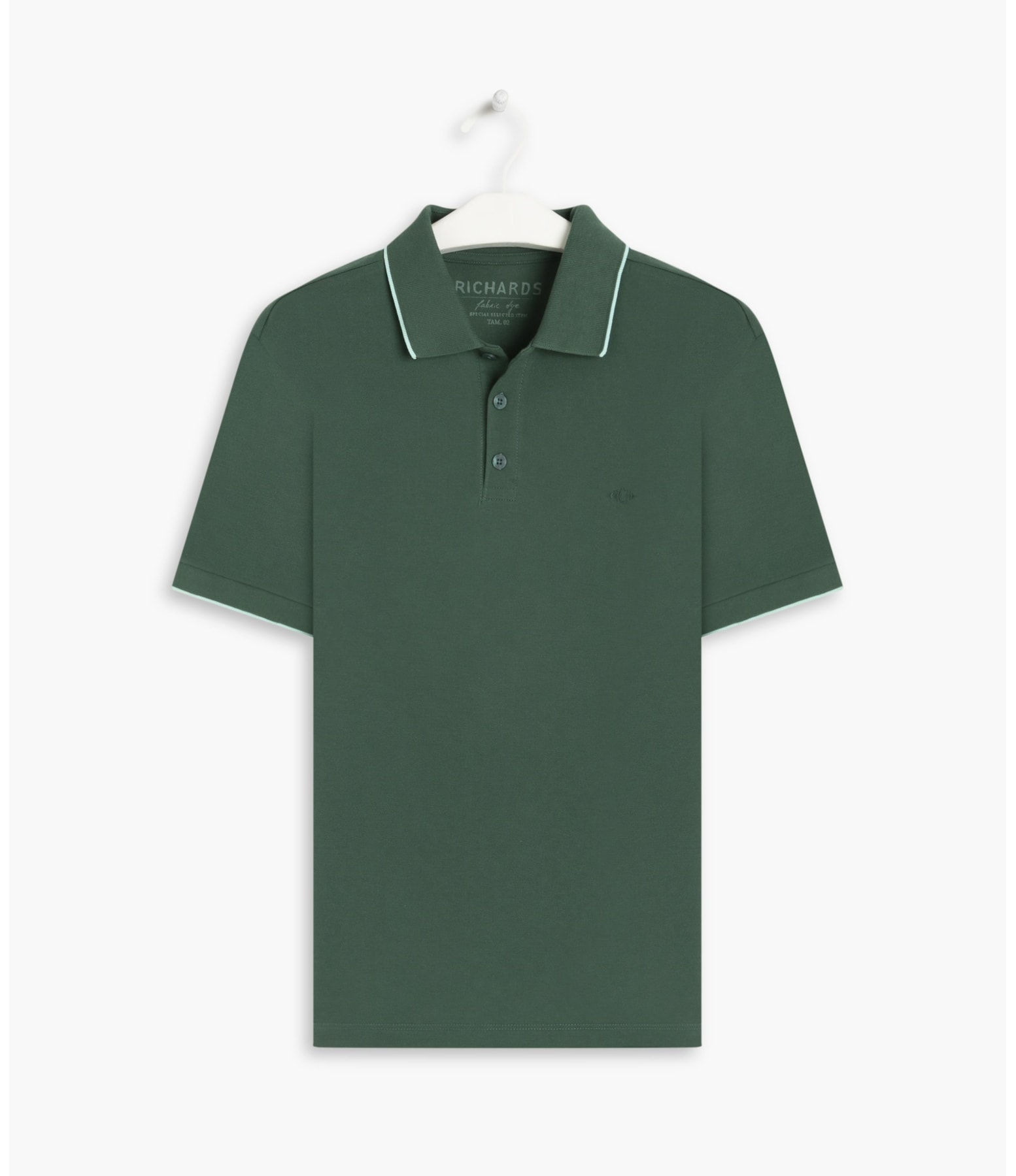 Polo Piquet Friso Simple Mc Bottle