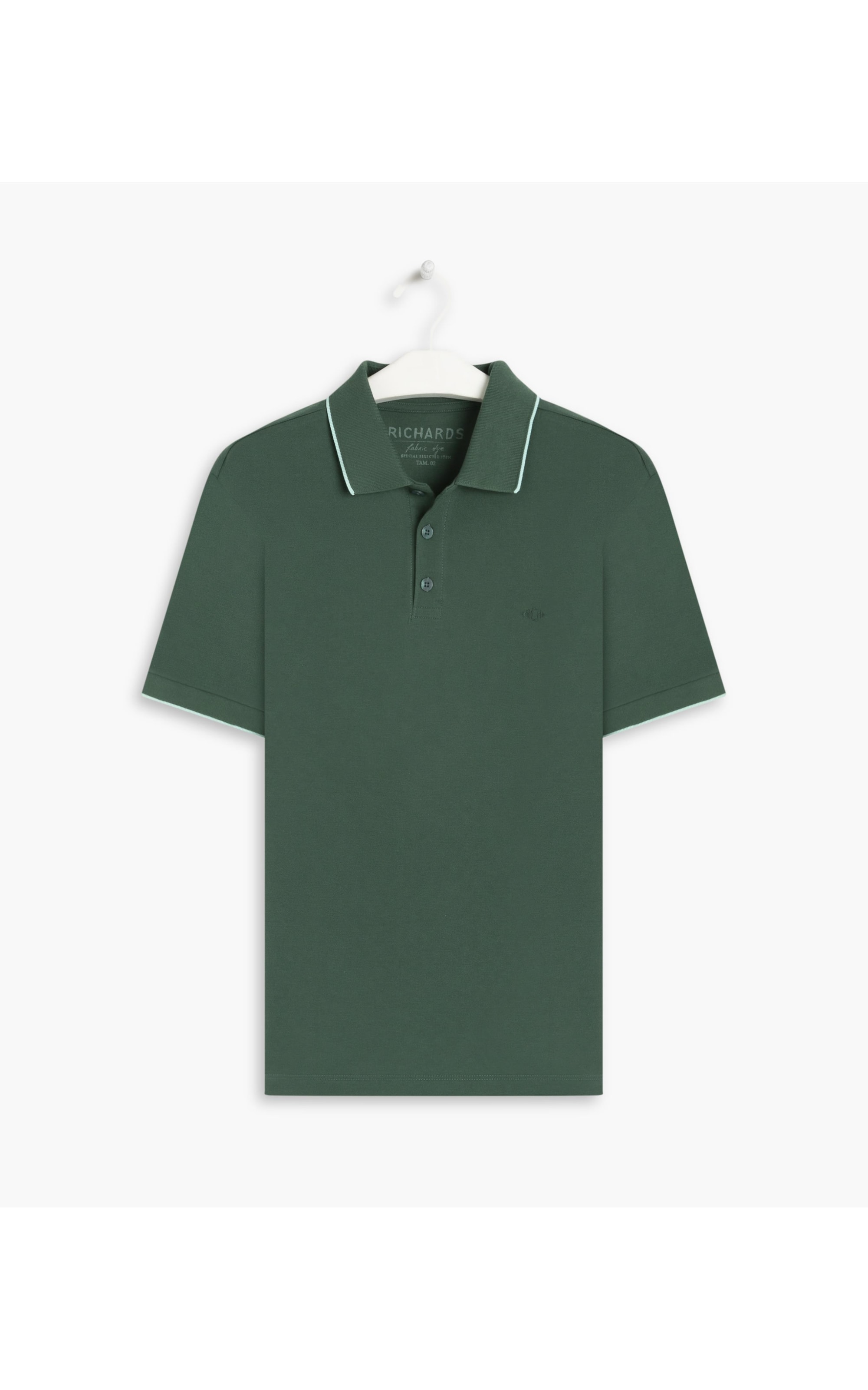 Polo Piquet Friso Simple Mc Bottle