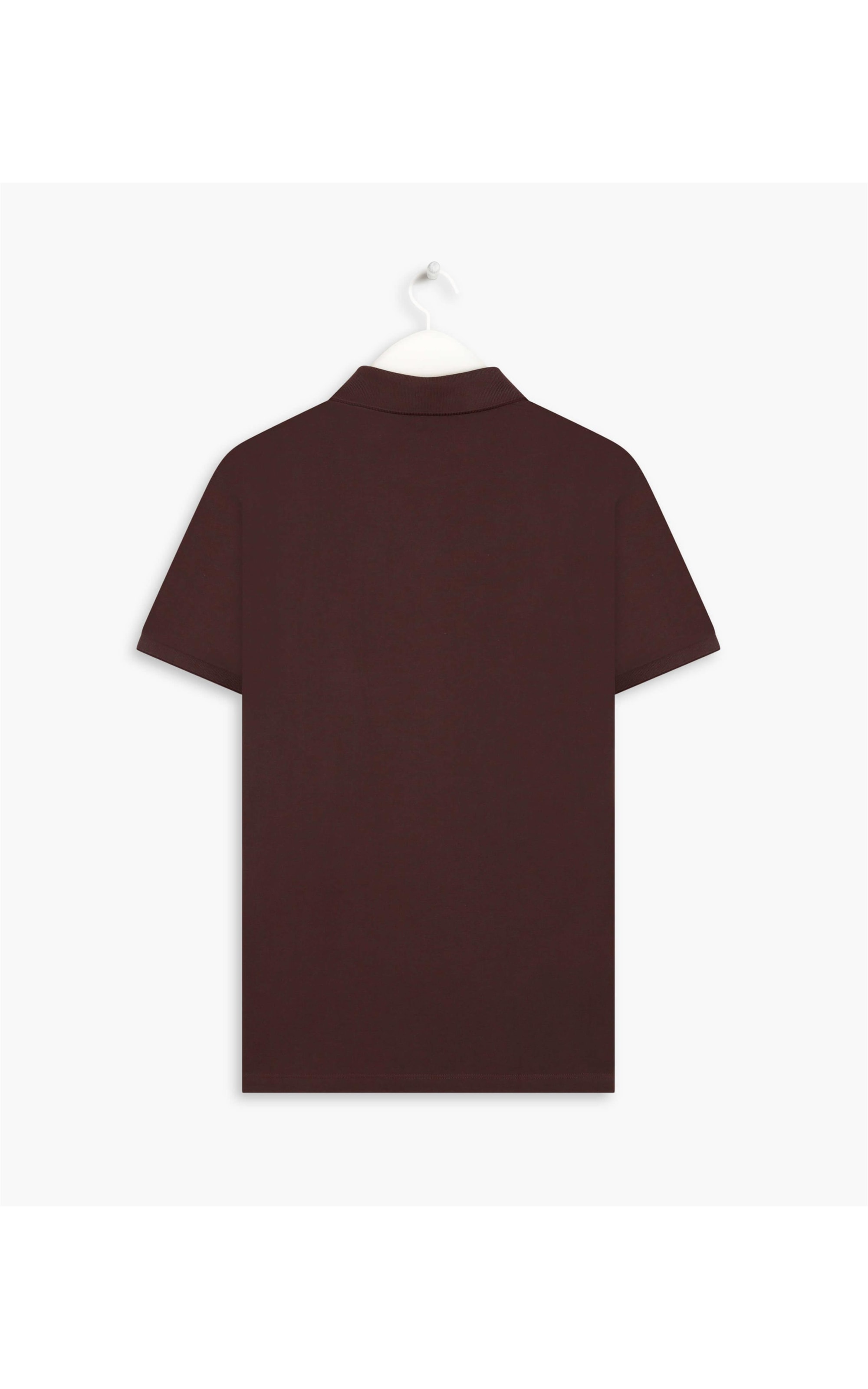 Polo Piquet Friso Simple Mc Chocolate