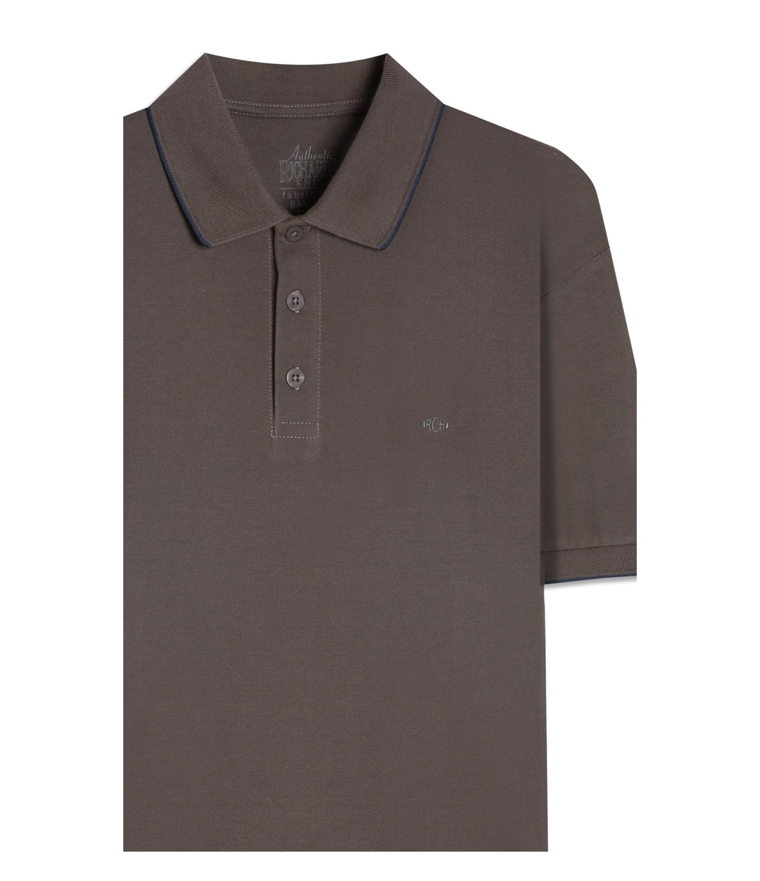 Polo Piquet Friso Tabaco