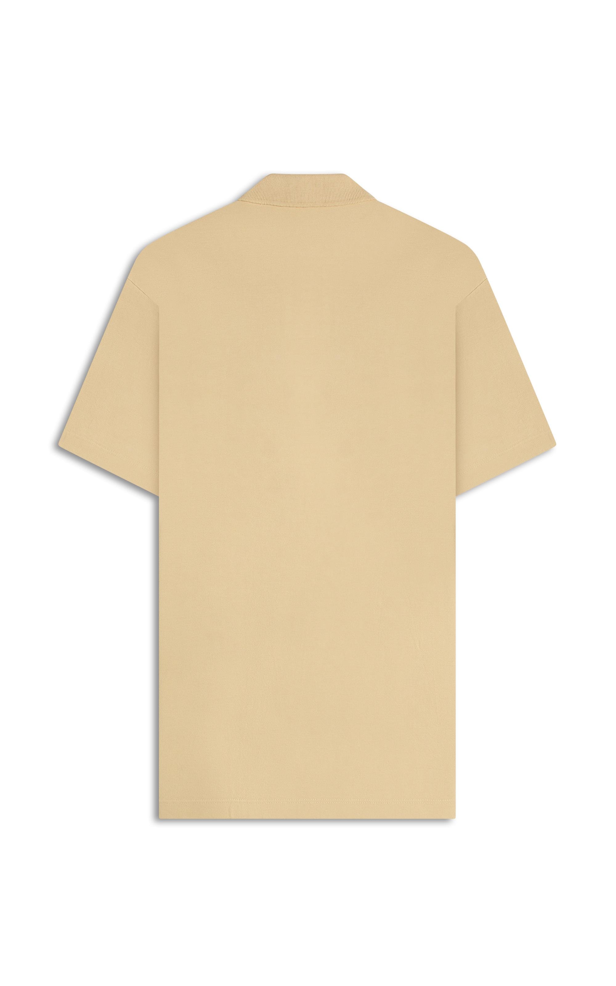 Polo Piquet Gd Com Bolso Bf  Amarelo