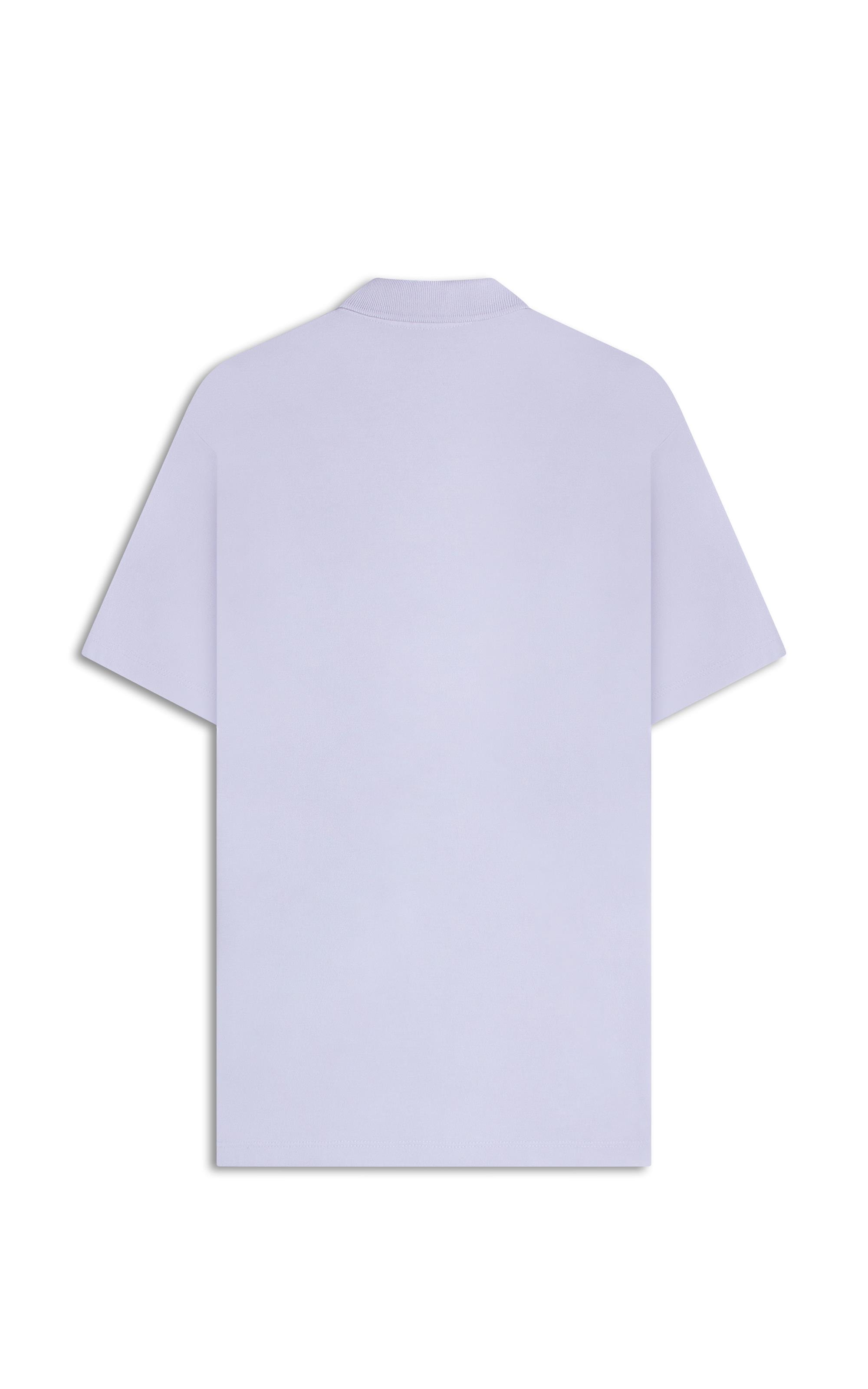 Polo Piquet Gd Com Bolso Bf  Lavanda