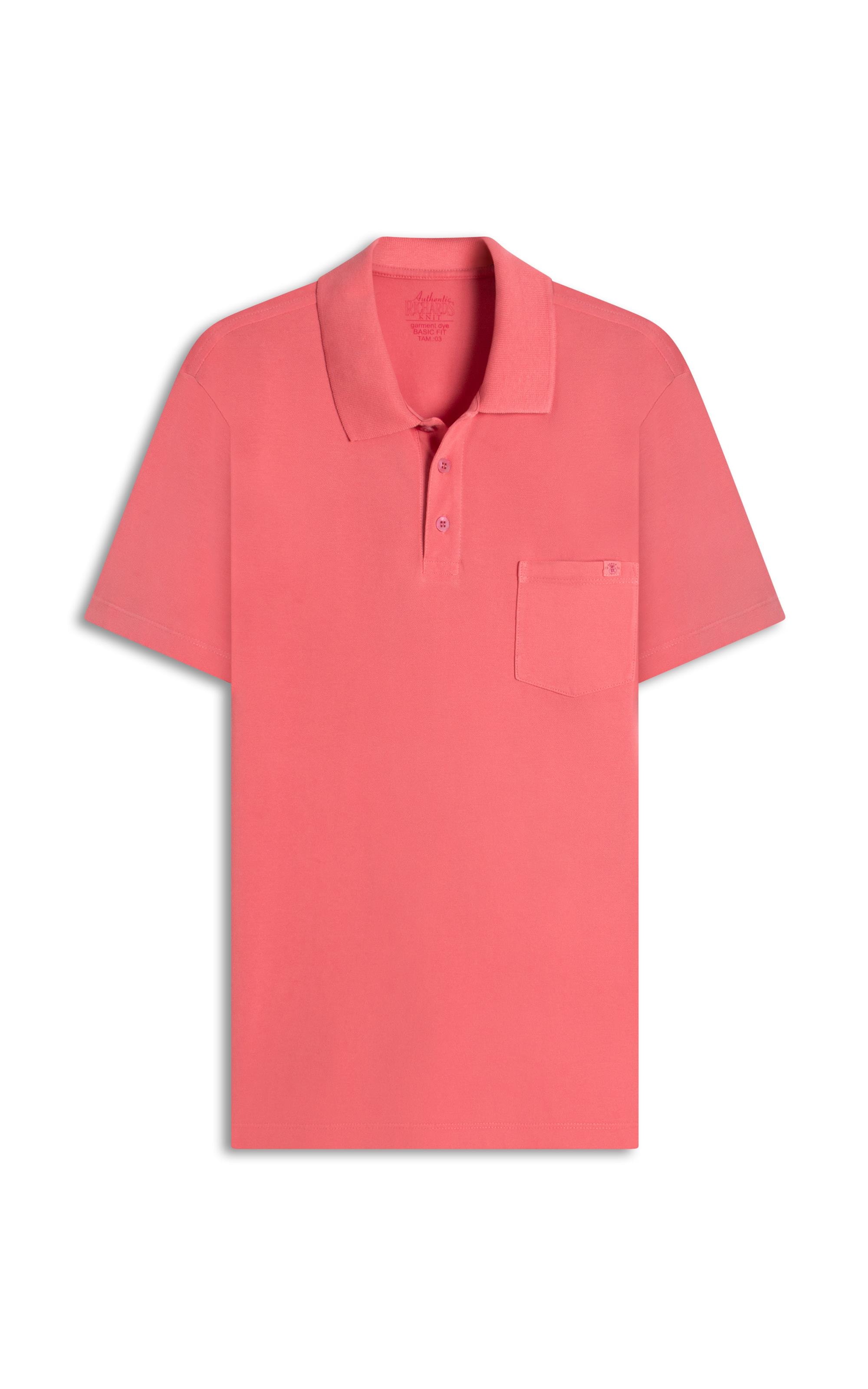 Polo Piquet Gd Com Bolso Bf Melancia