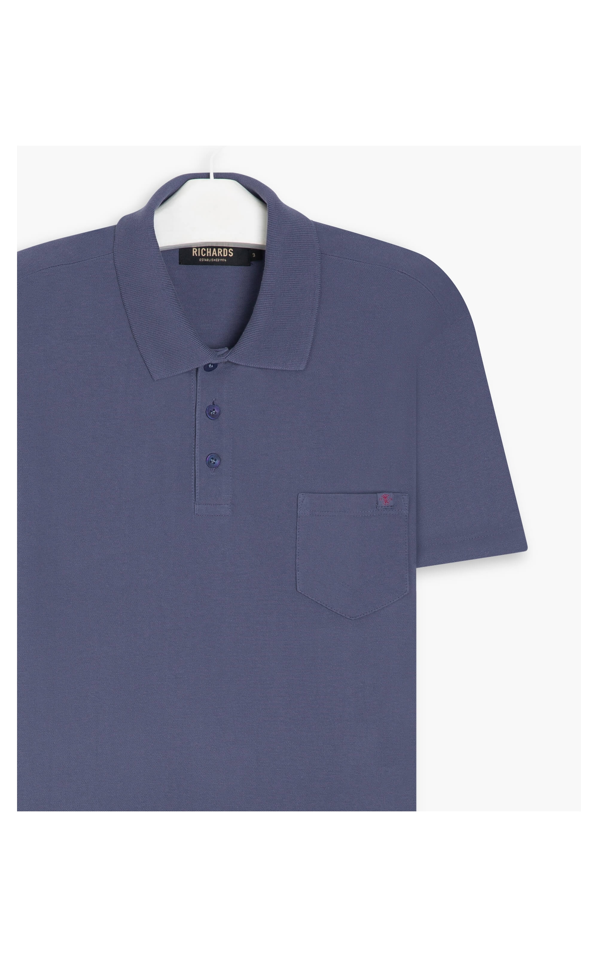 Polo Piquet Gd Com Bolso Hortencia