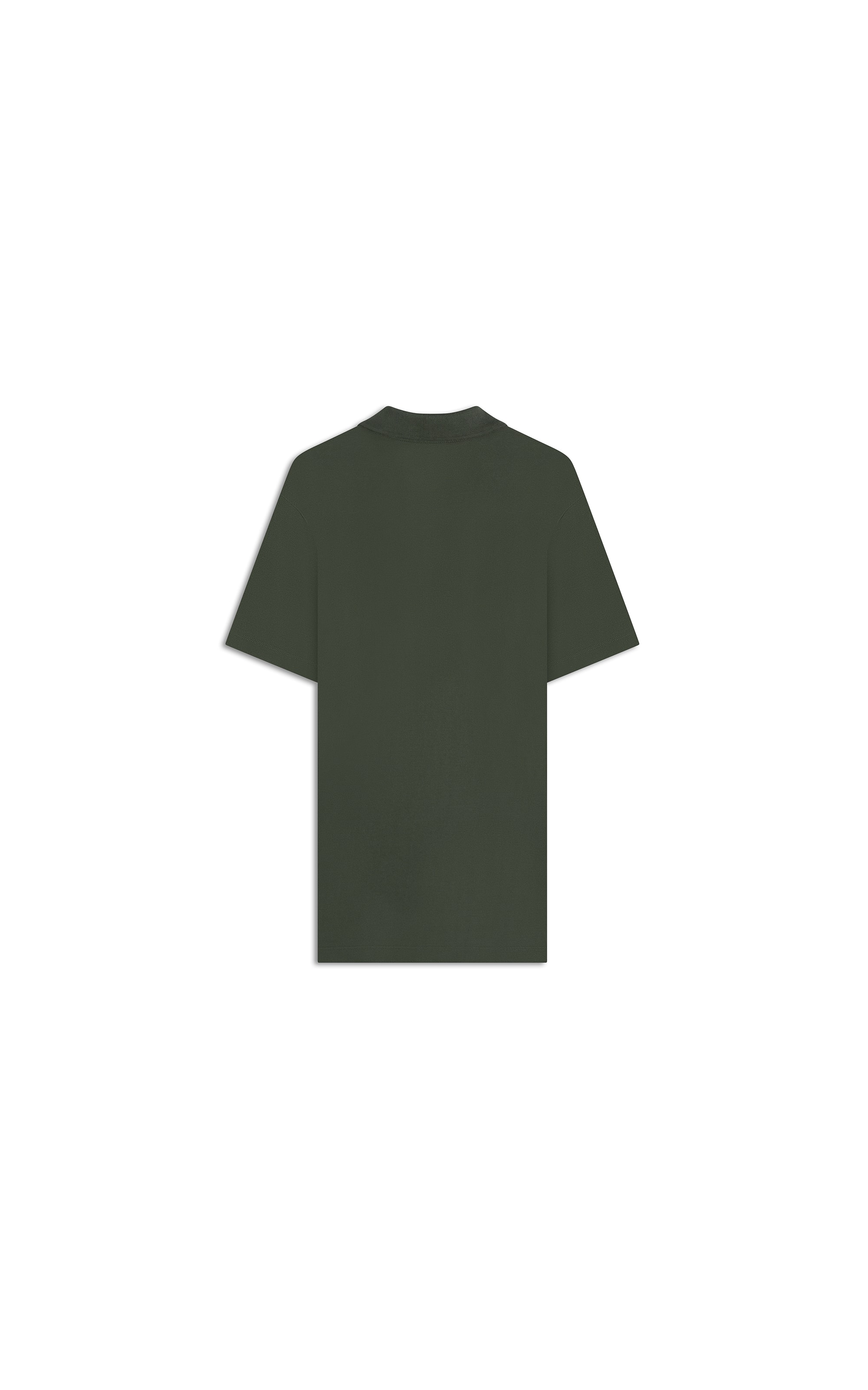 Polo Piquet Gd Friso Duplo Basic f Floresta