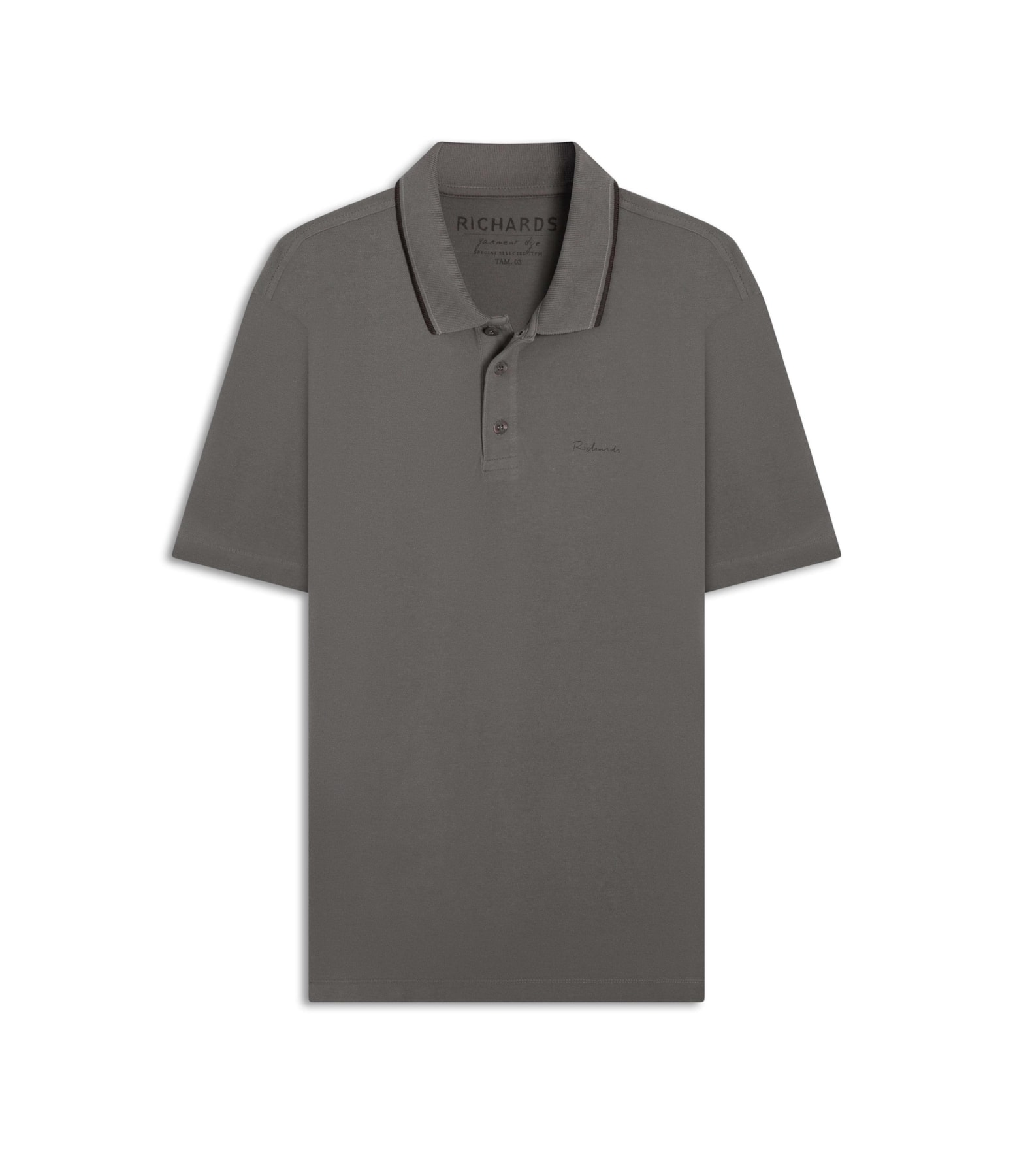 Polo Piquet Gd Friso Duplo Castor