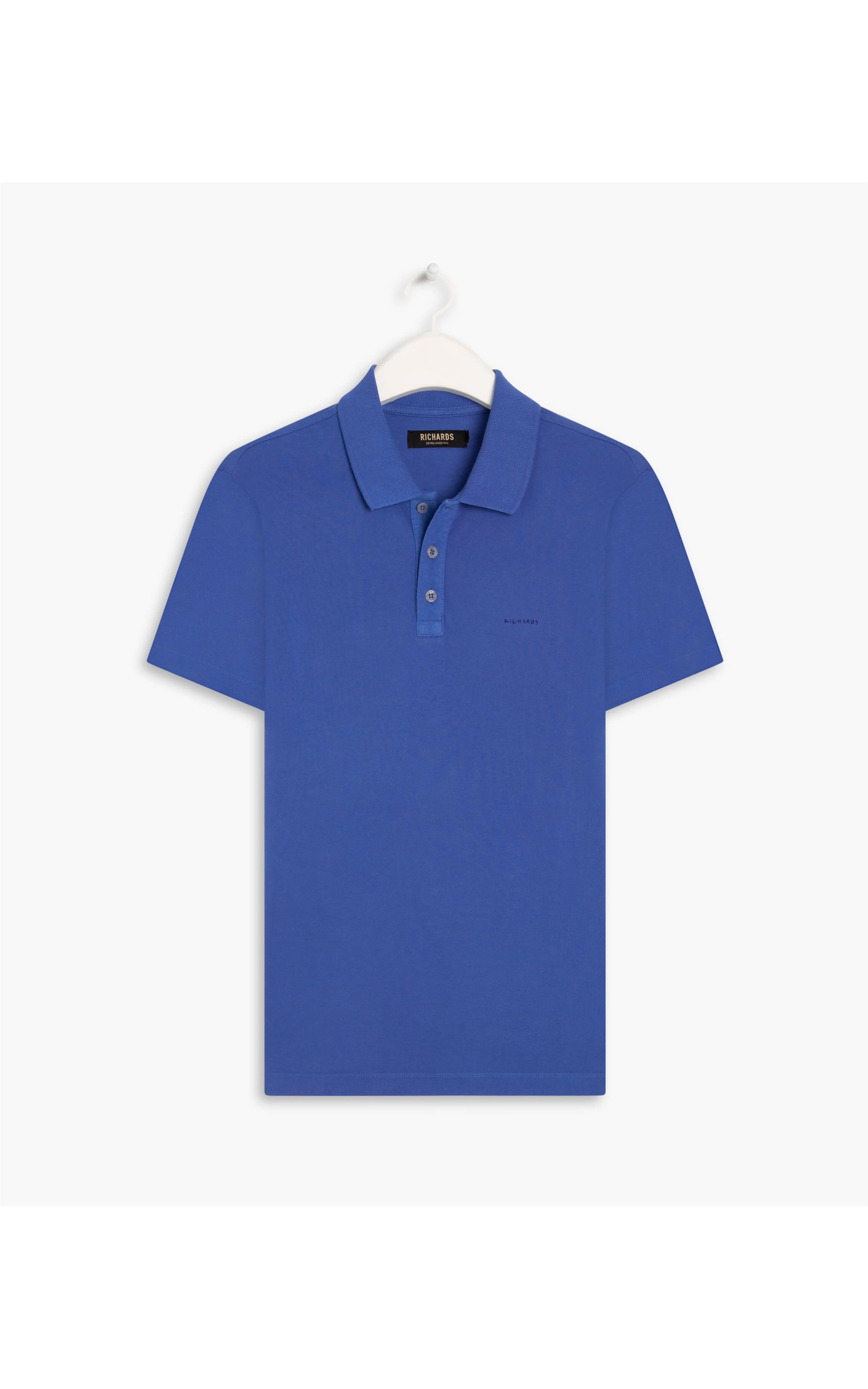 Polo Piquet Gd Mc Azul Bic
