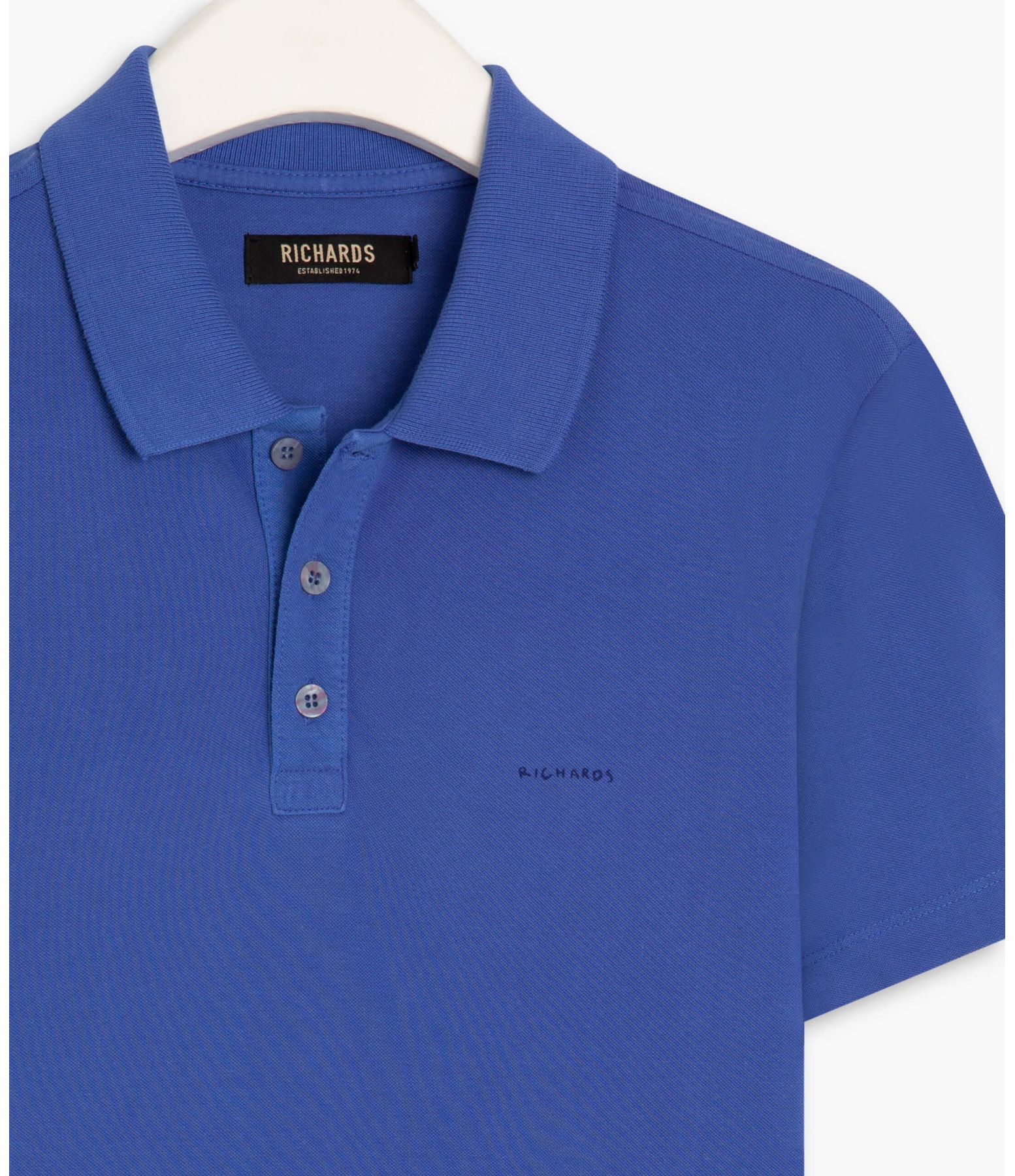 Polo Piquet Gd Mc Azul Bic