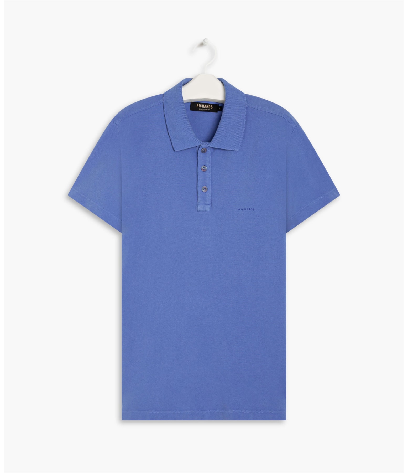 Polo Piquet Gd Mc Azul Chofer