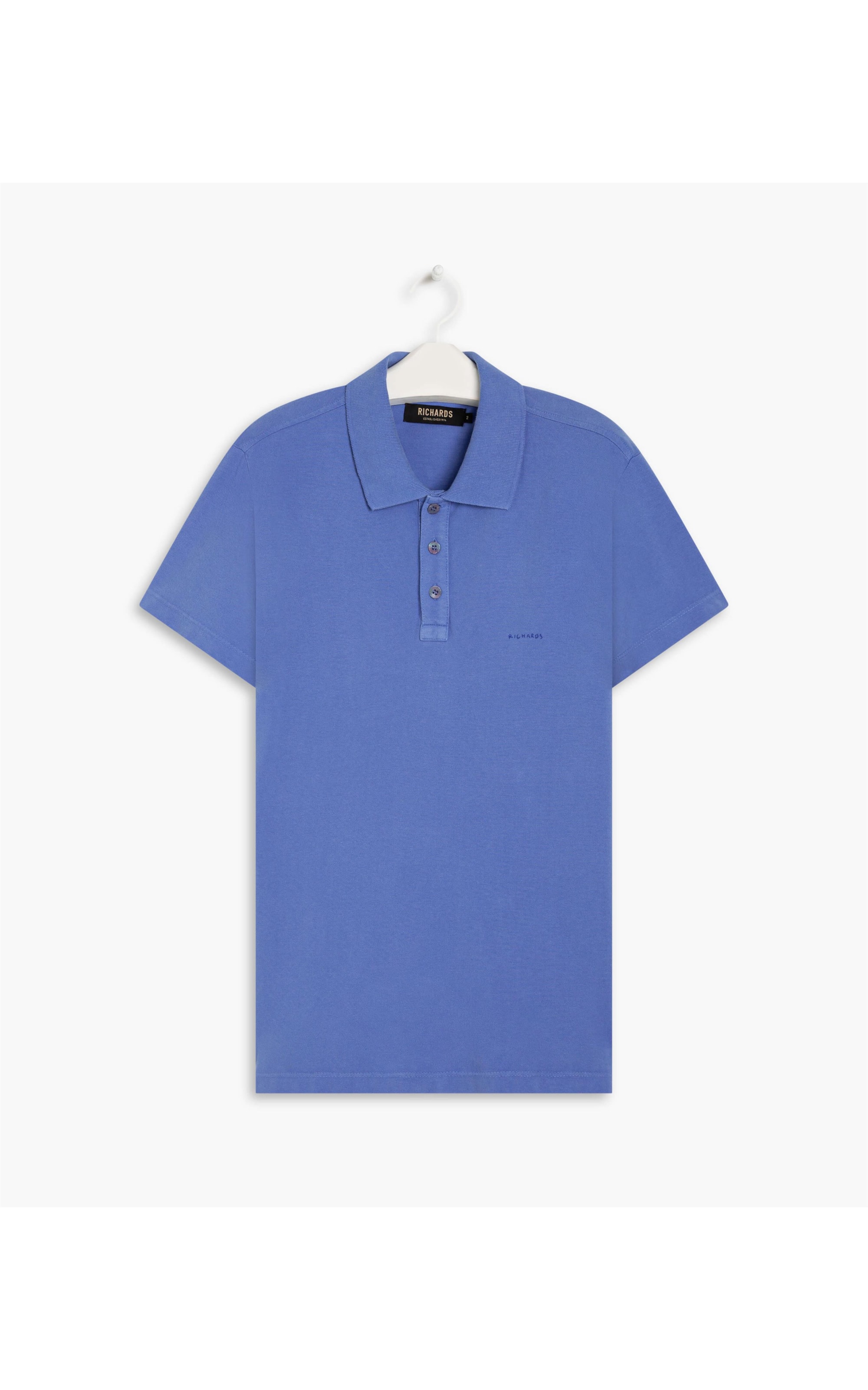 Polo Piquet Gd Mc Azul Chofer
