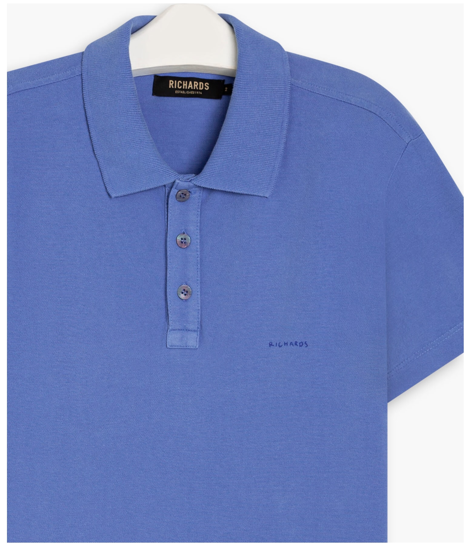 Polo Piquet Gd Mc Azul Chofer