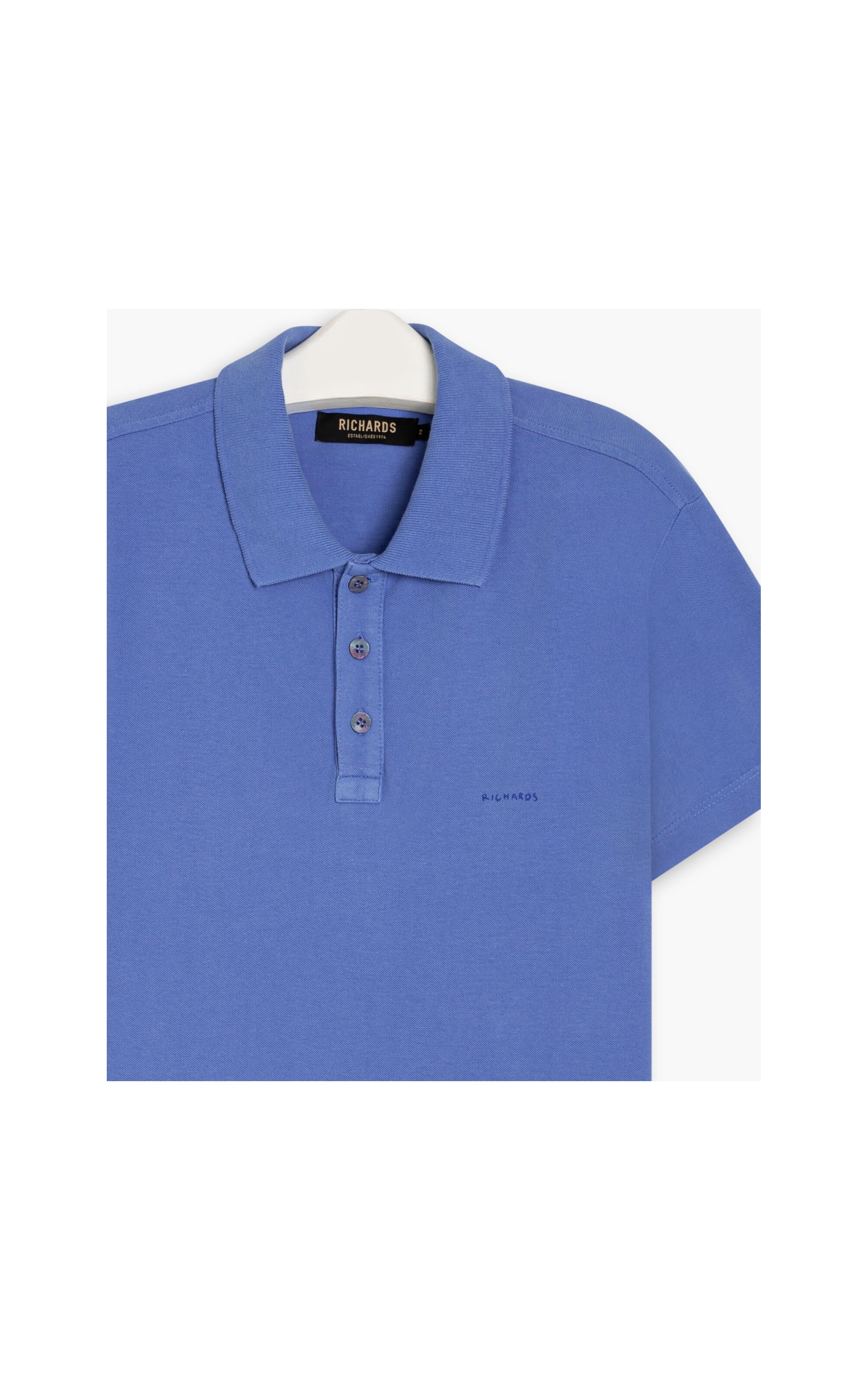 Polo Piquet Gd Mc Azul Chofer