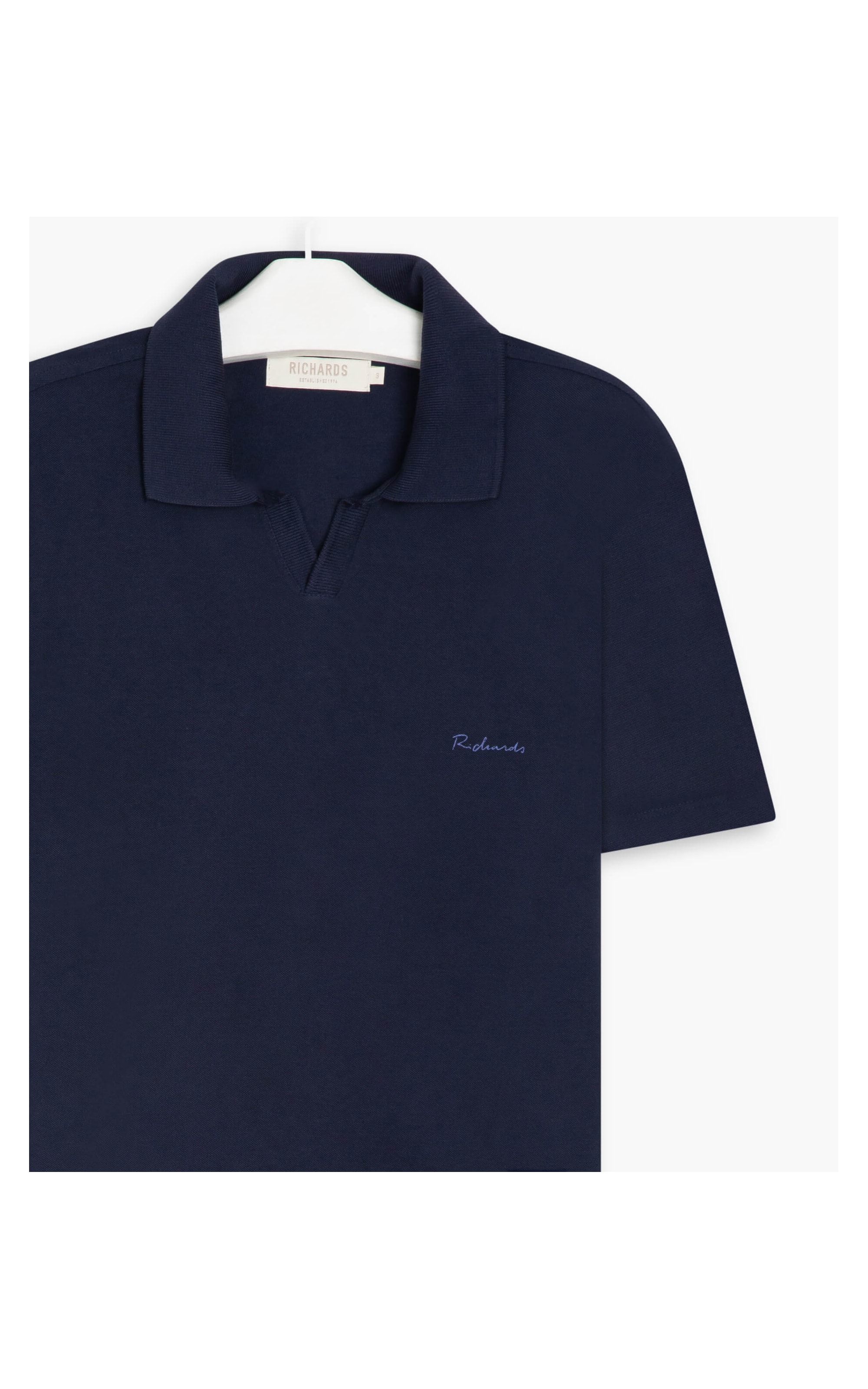 Polo Piquet Gd Peitilho v Mc Dark Navy