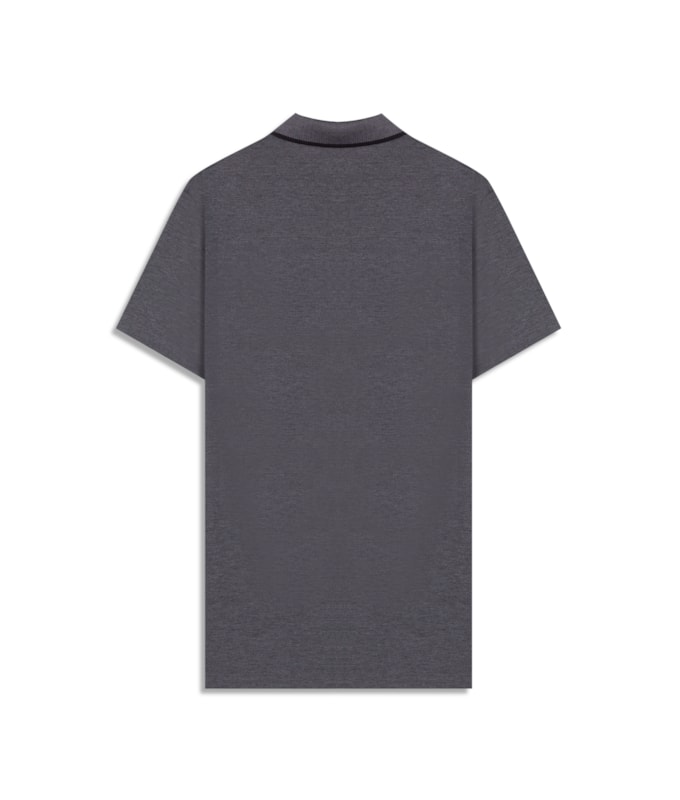 Polo Piquet Interlike Mc Grafite