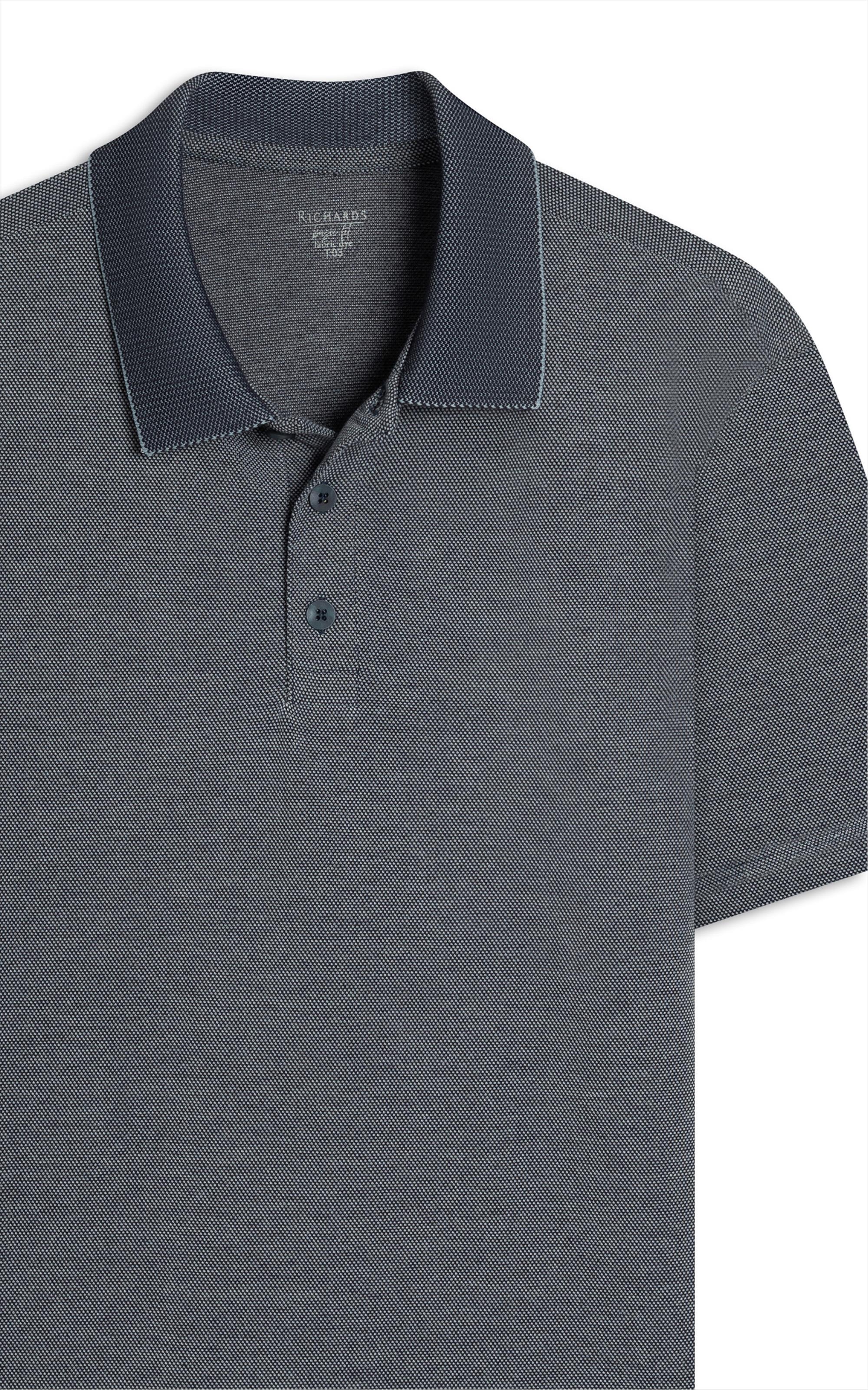 Polo Piquet Juno Mc Basic Fit Dark Navy