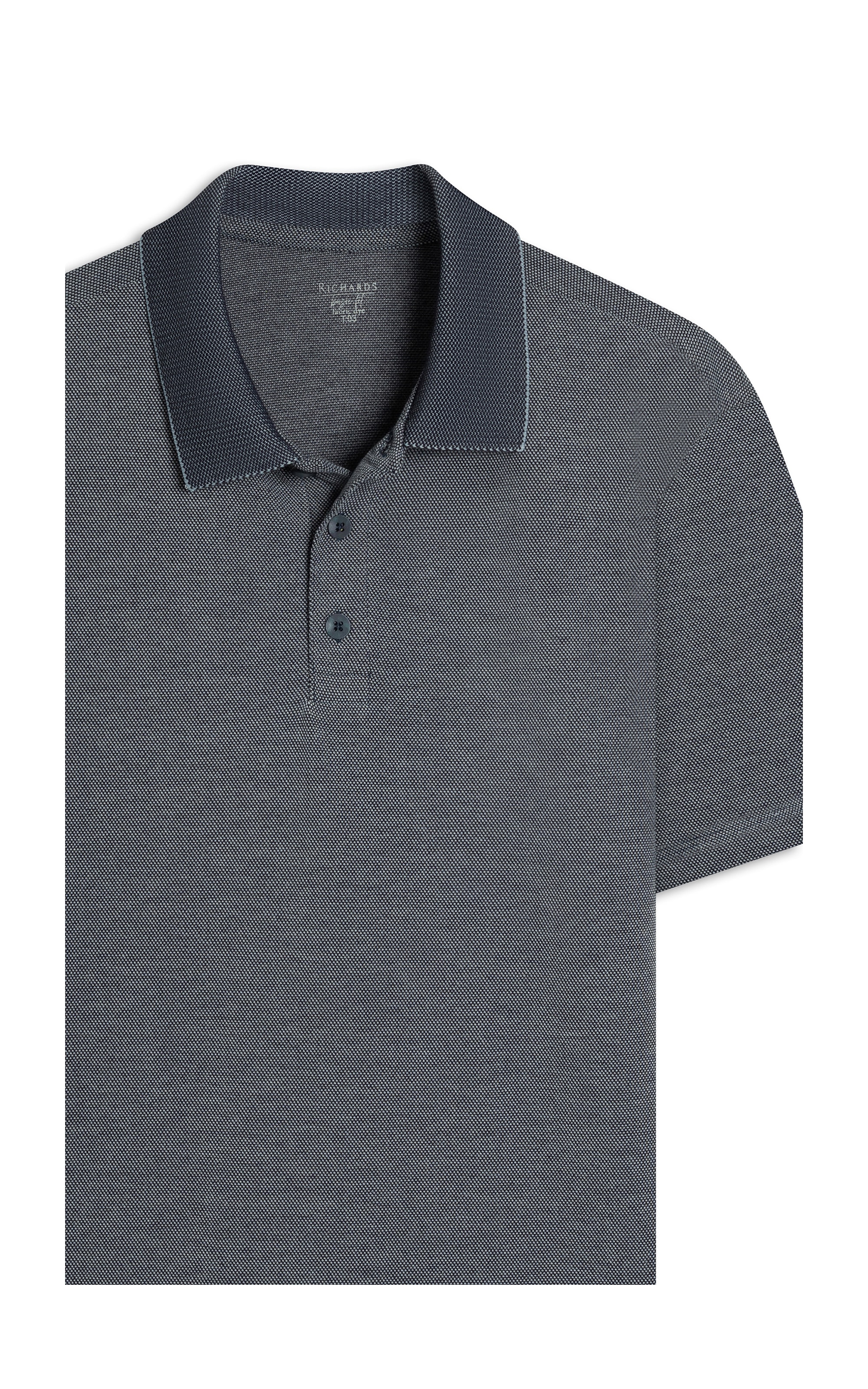 Polo Piquet Juno Mc Basic Fit Dark Navy