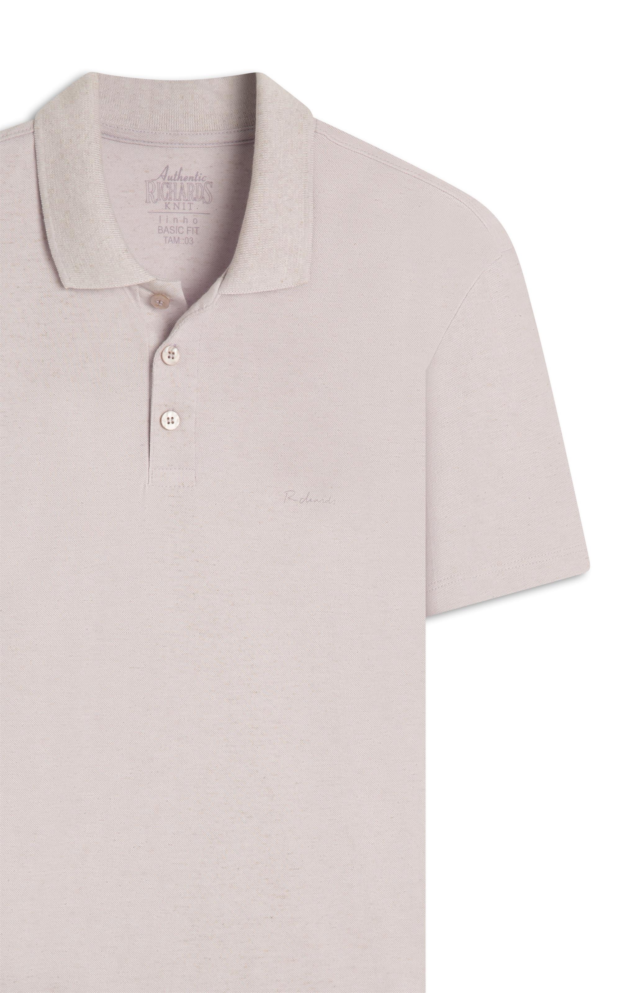 Polo Piquet Linho Mc Basic f Lavanda