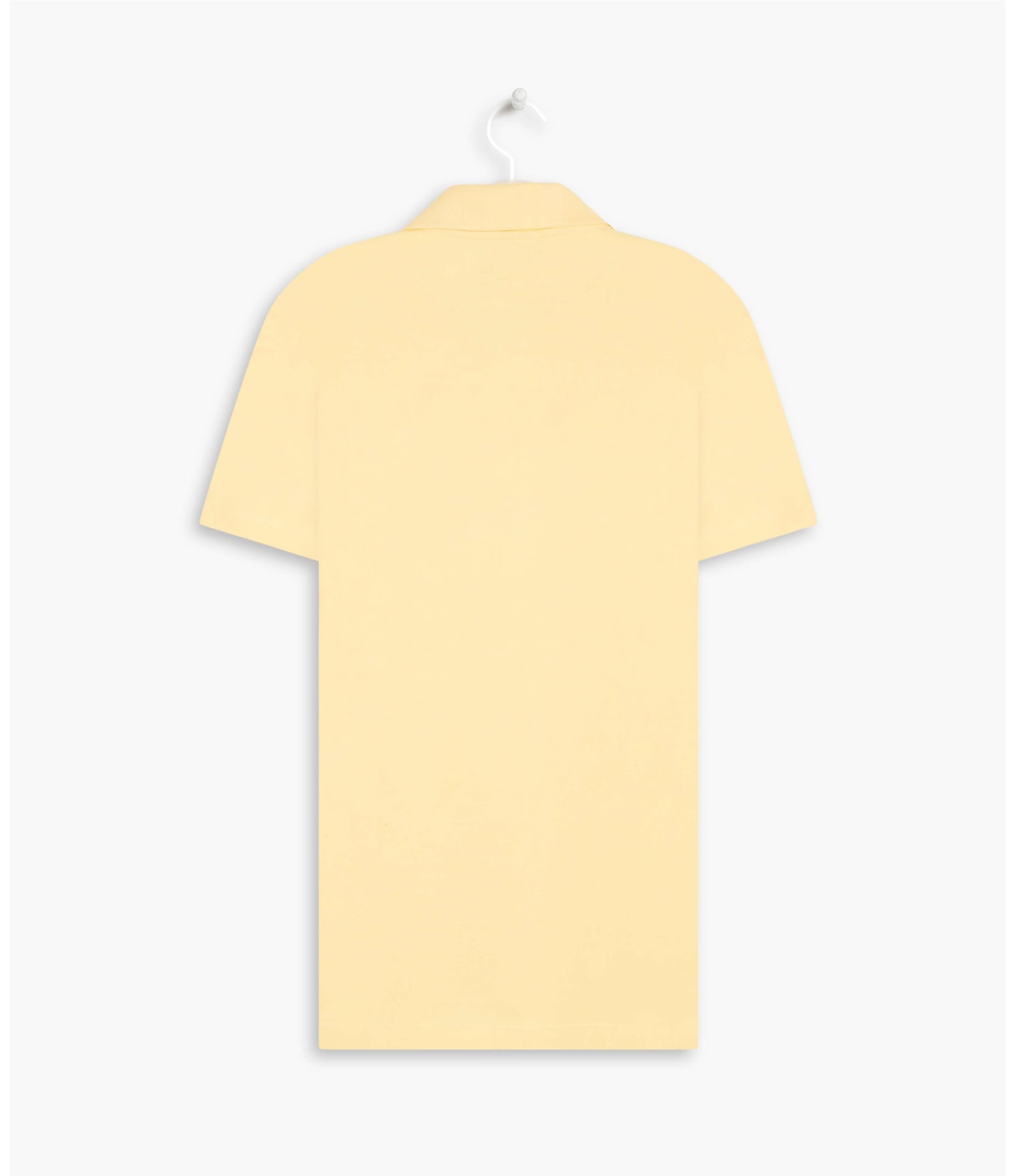 Polo Piquet Lisa Amarelo
