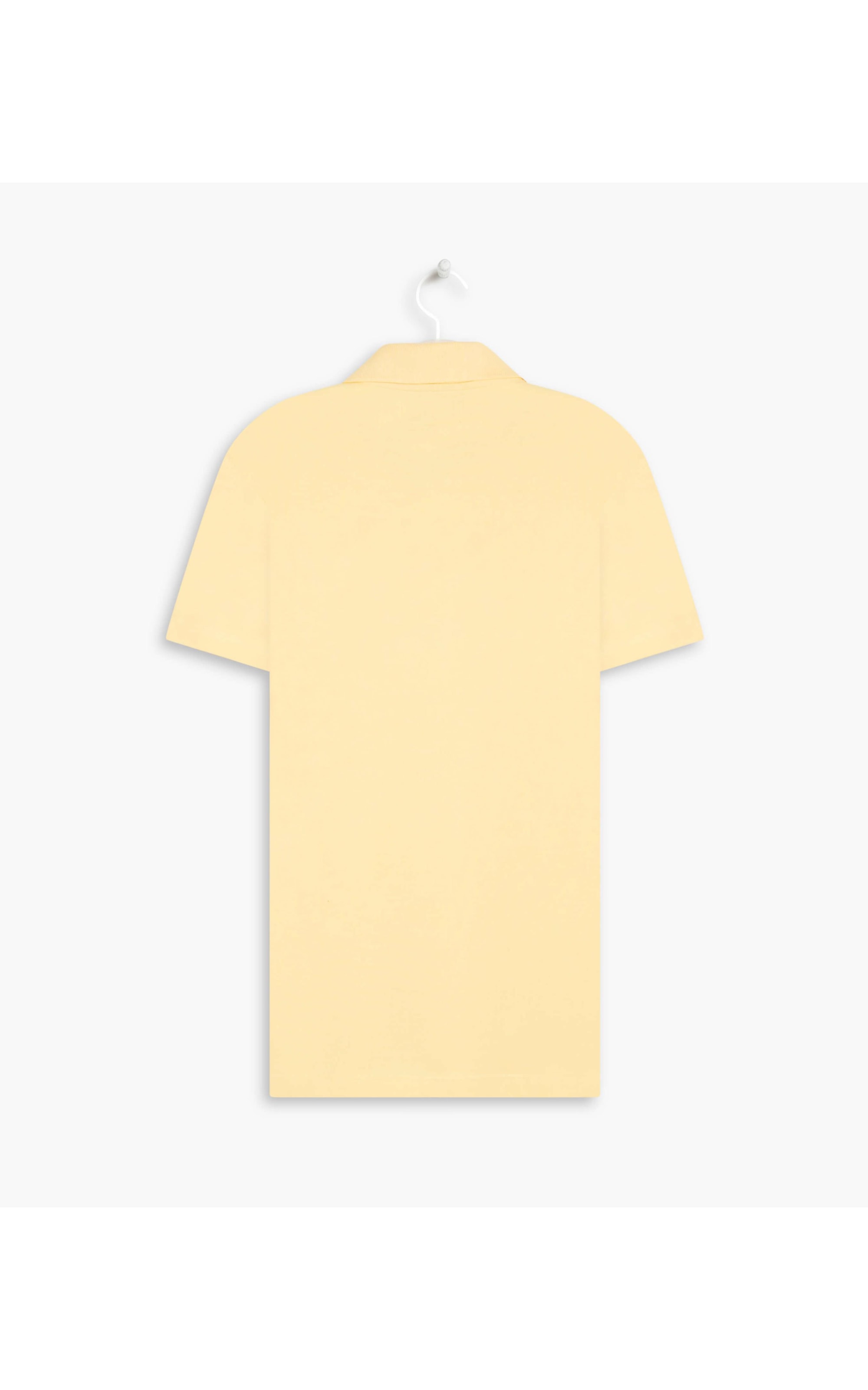Polo Piquet Lisa Amarelo