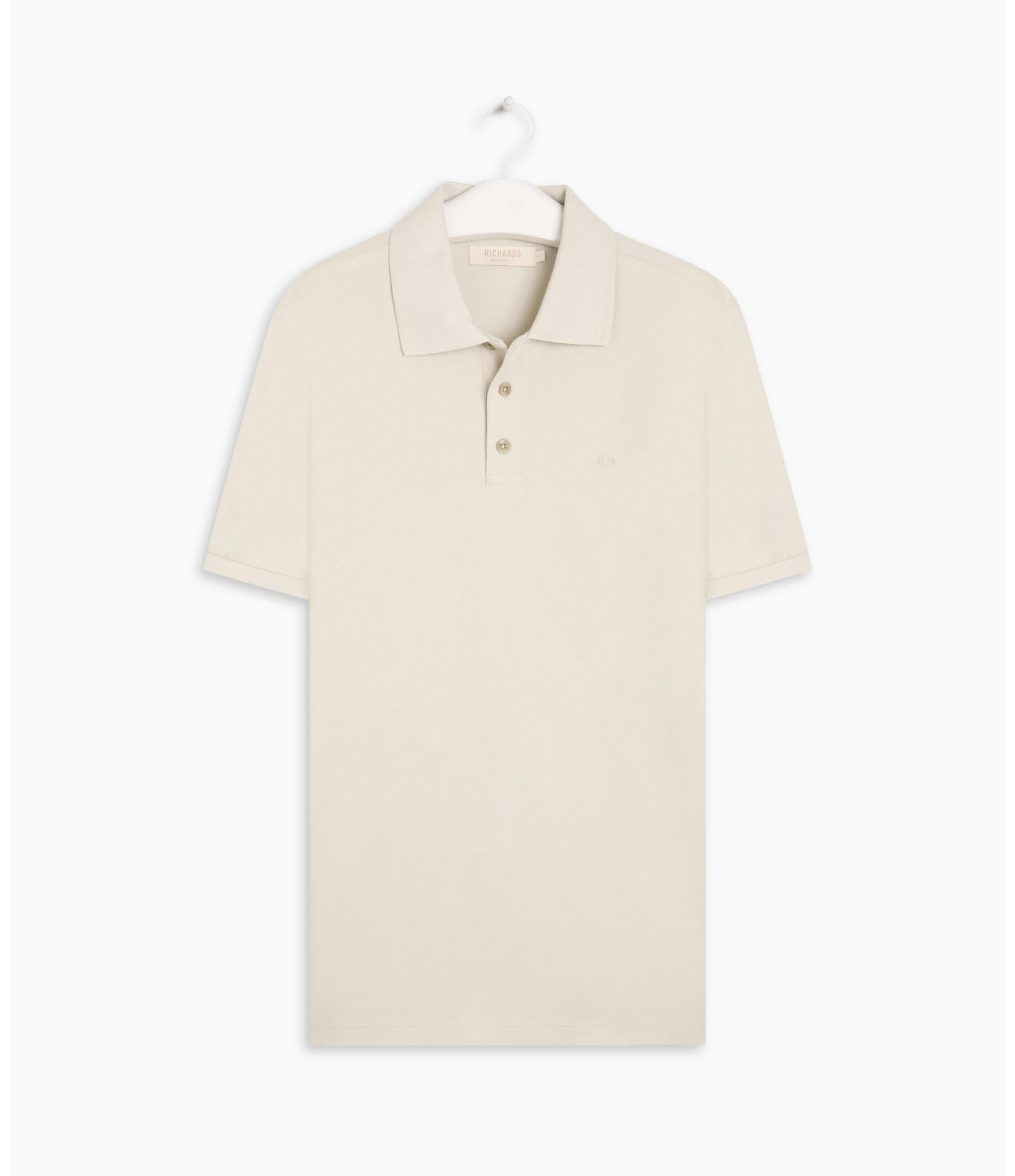 Polo Piquet Lisa Areia