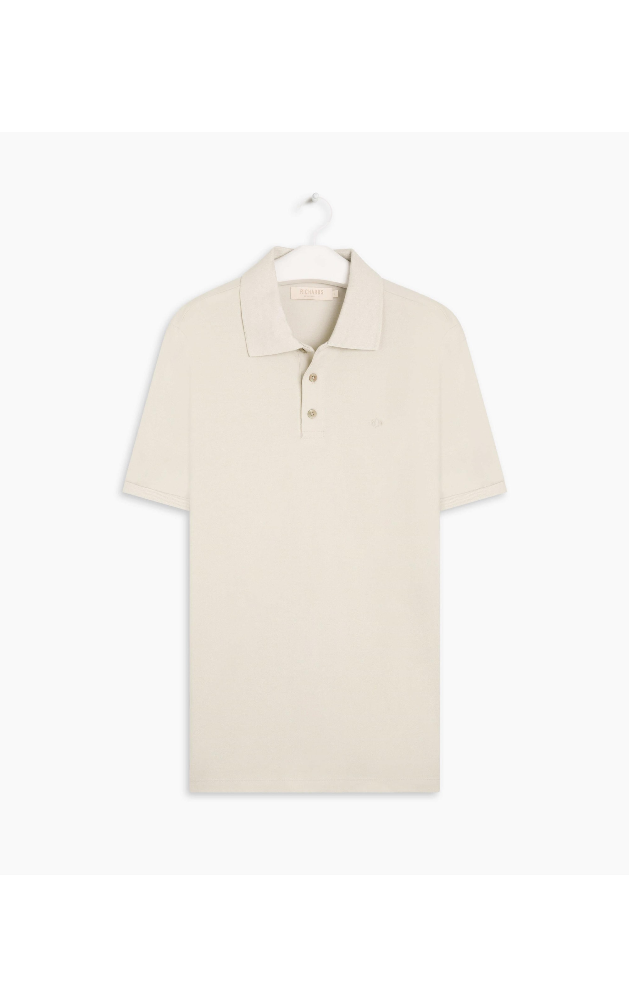 Polo Piquet Lisa Areia