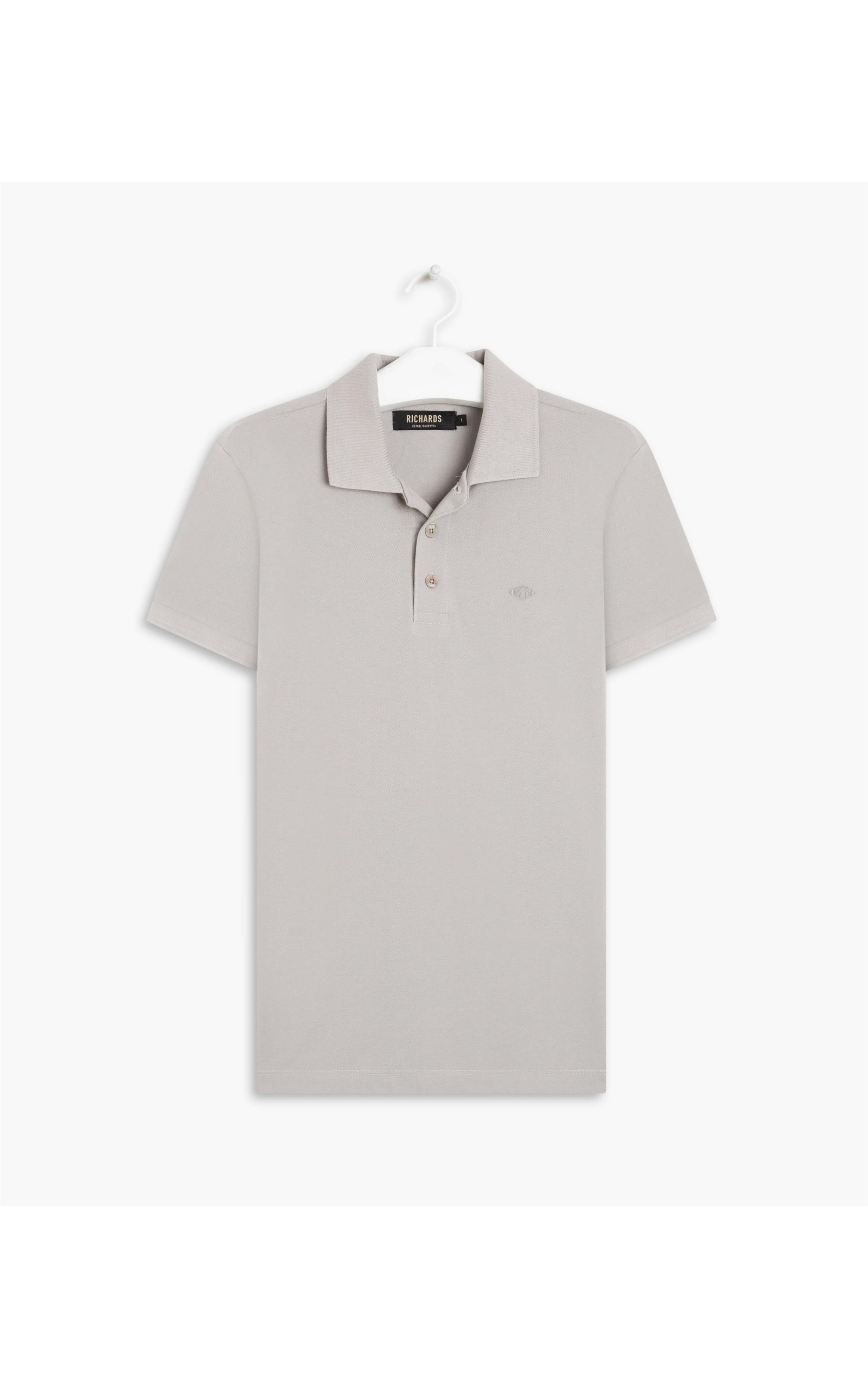 Polo Piquet Lisa Areia
