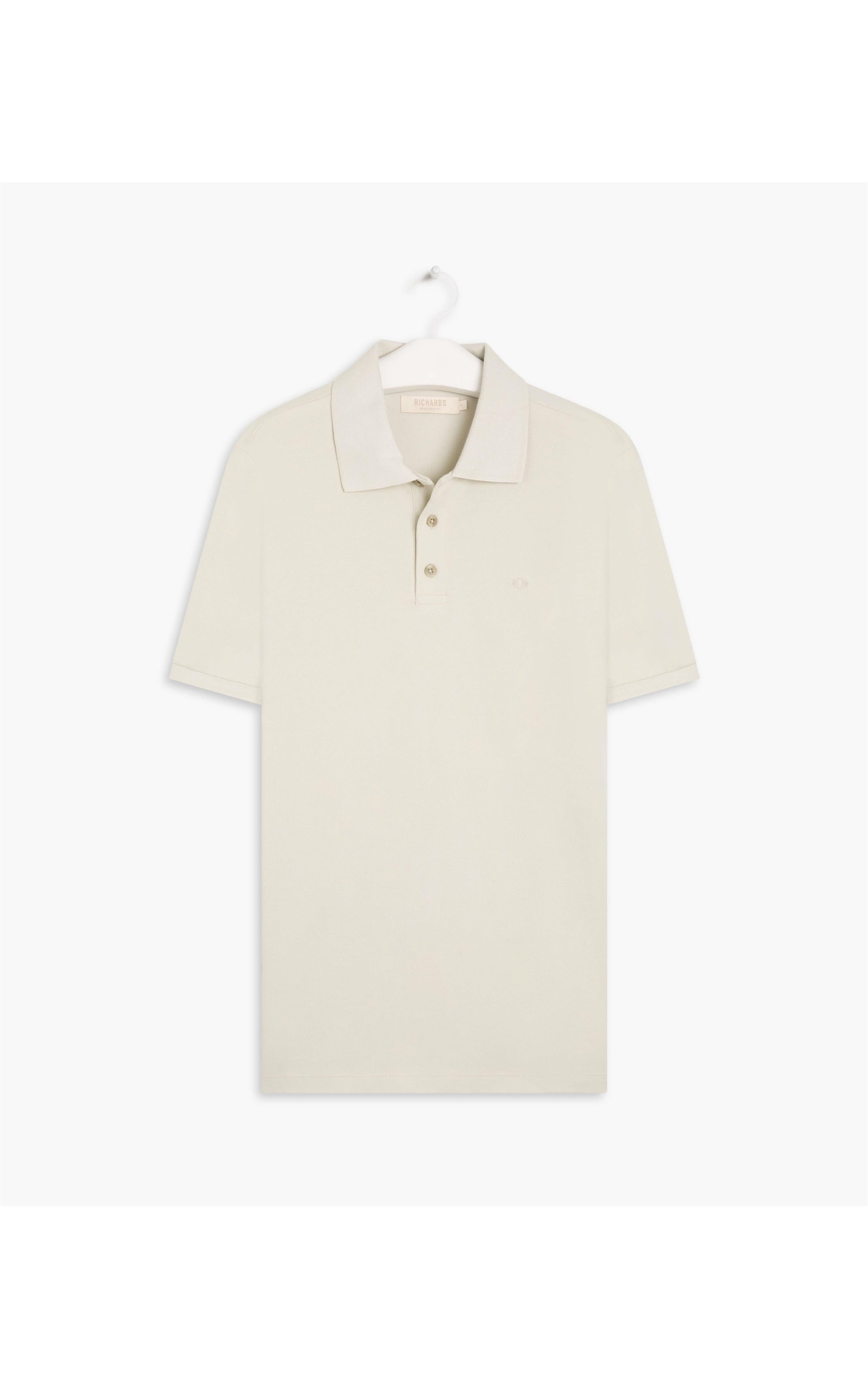 Polo Piquet Lisa Areia