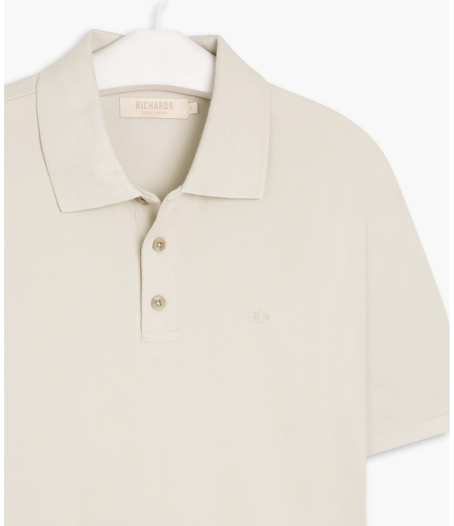 Polo Piquet Lisa Areia