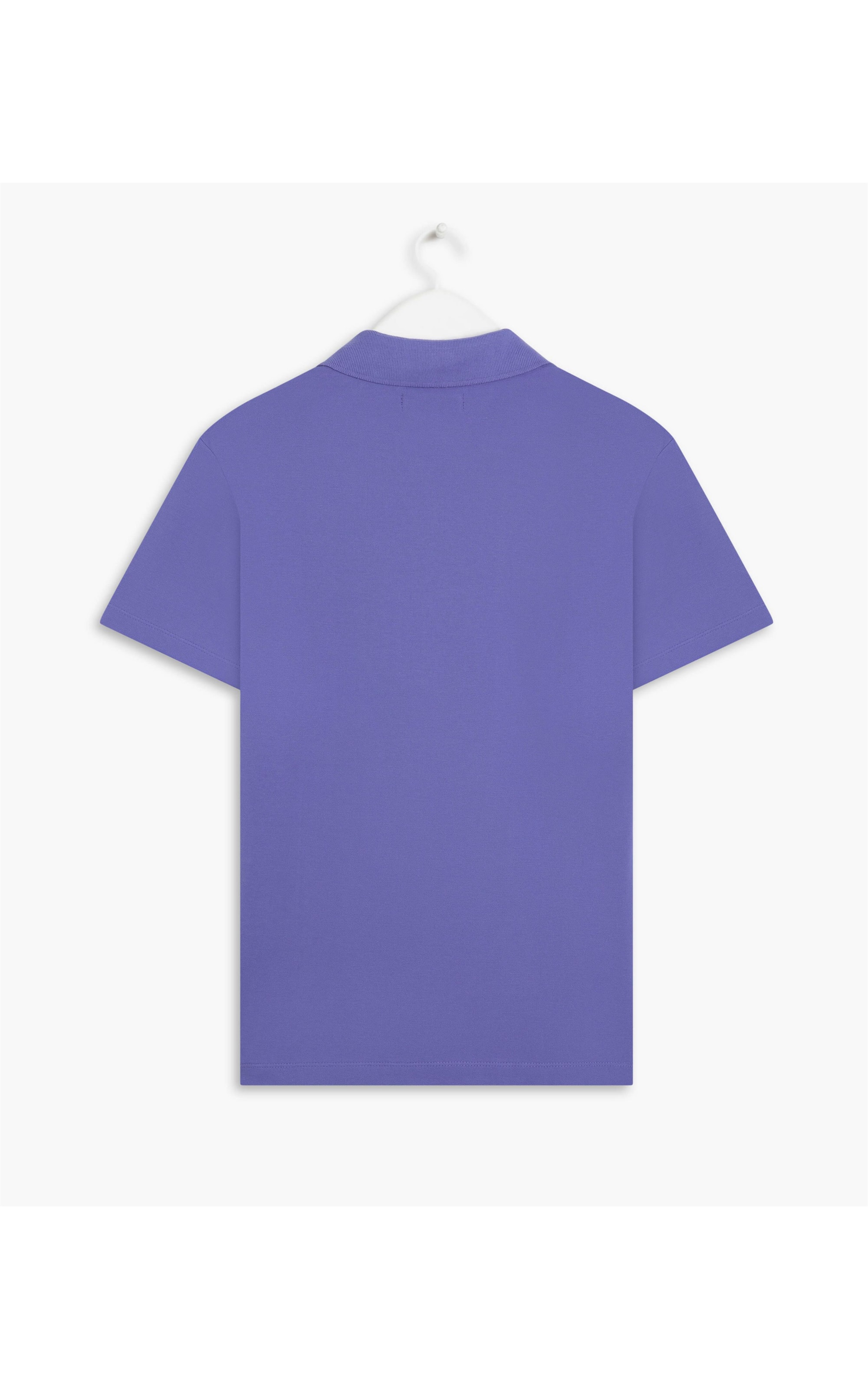 Polo Piquet Lisa Azul Bic