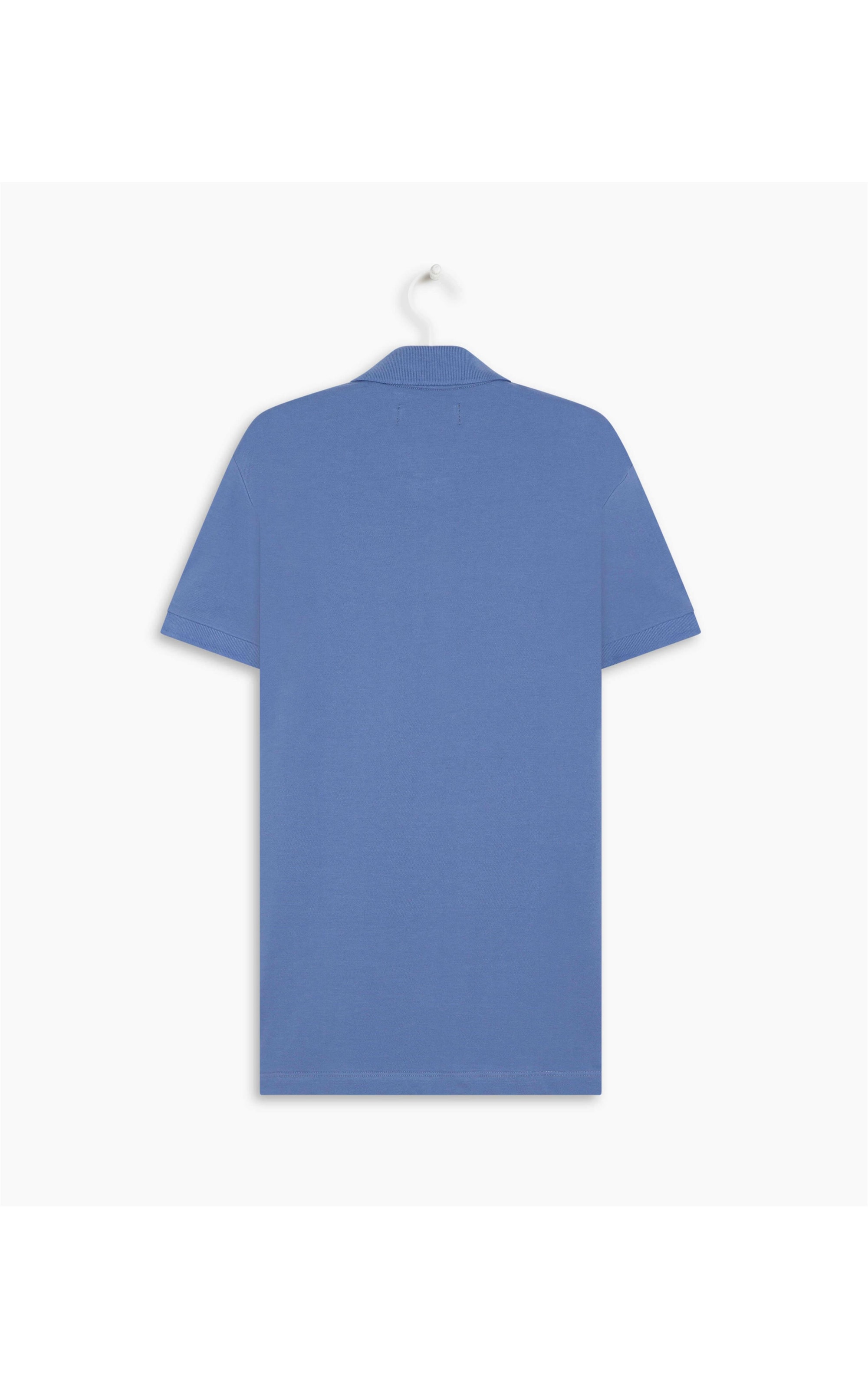 Polo Piquet Lisa Azul Bic
