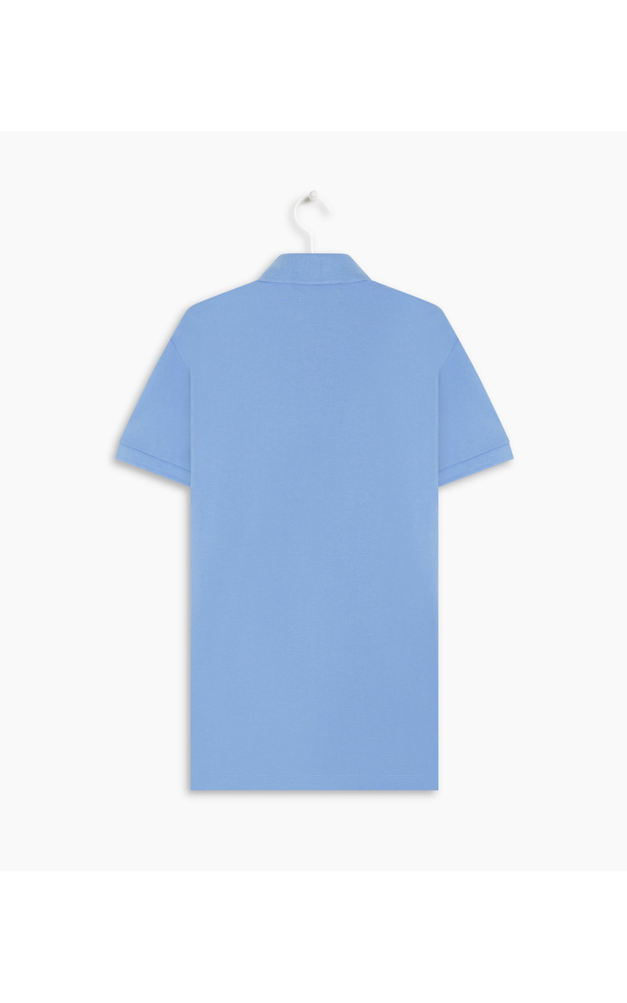 Polo Piquet Lisa Azul Chofer