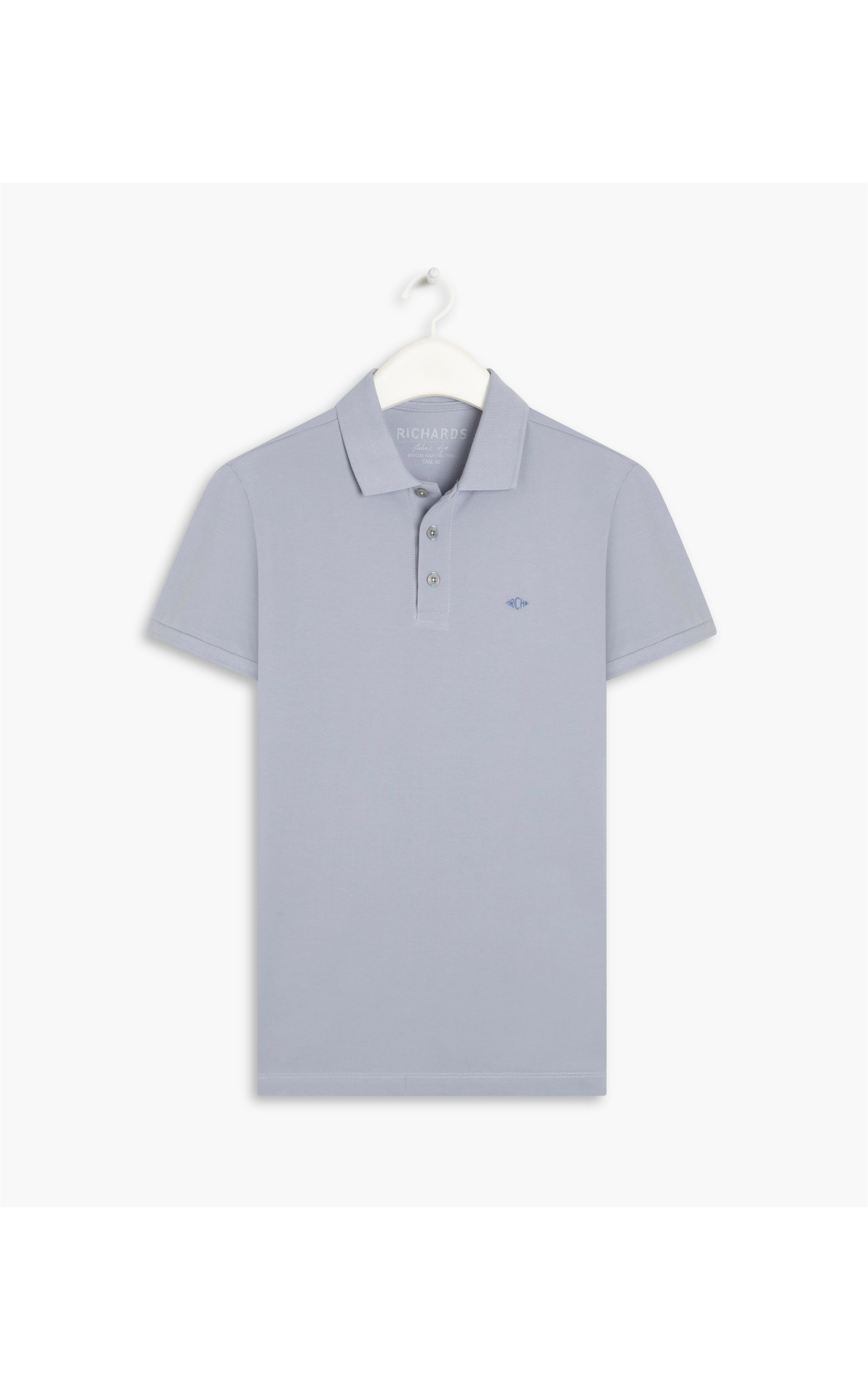 Polo Piquet Lisa Blue Vintage