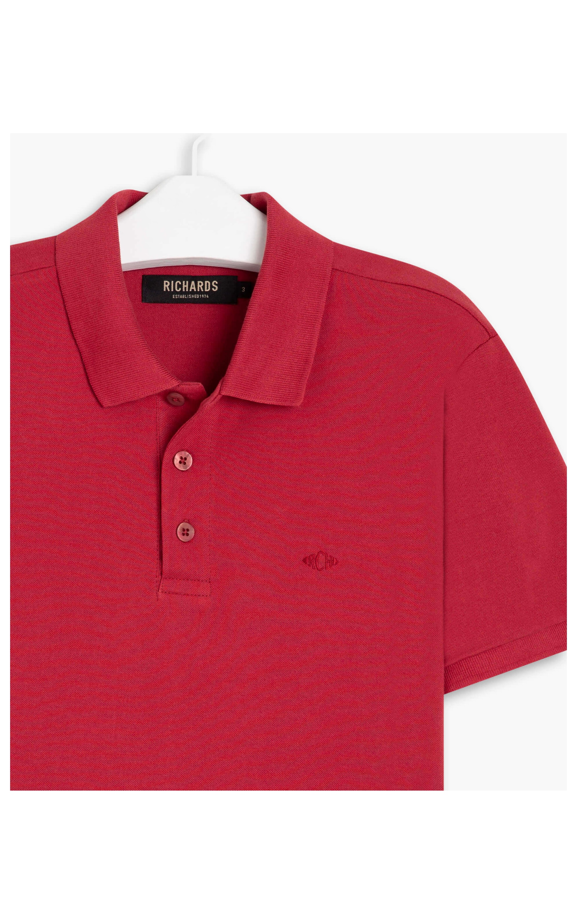 Polo Piquet Lisa Bordeaux