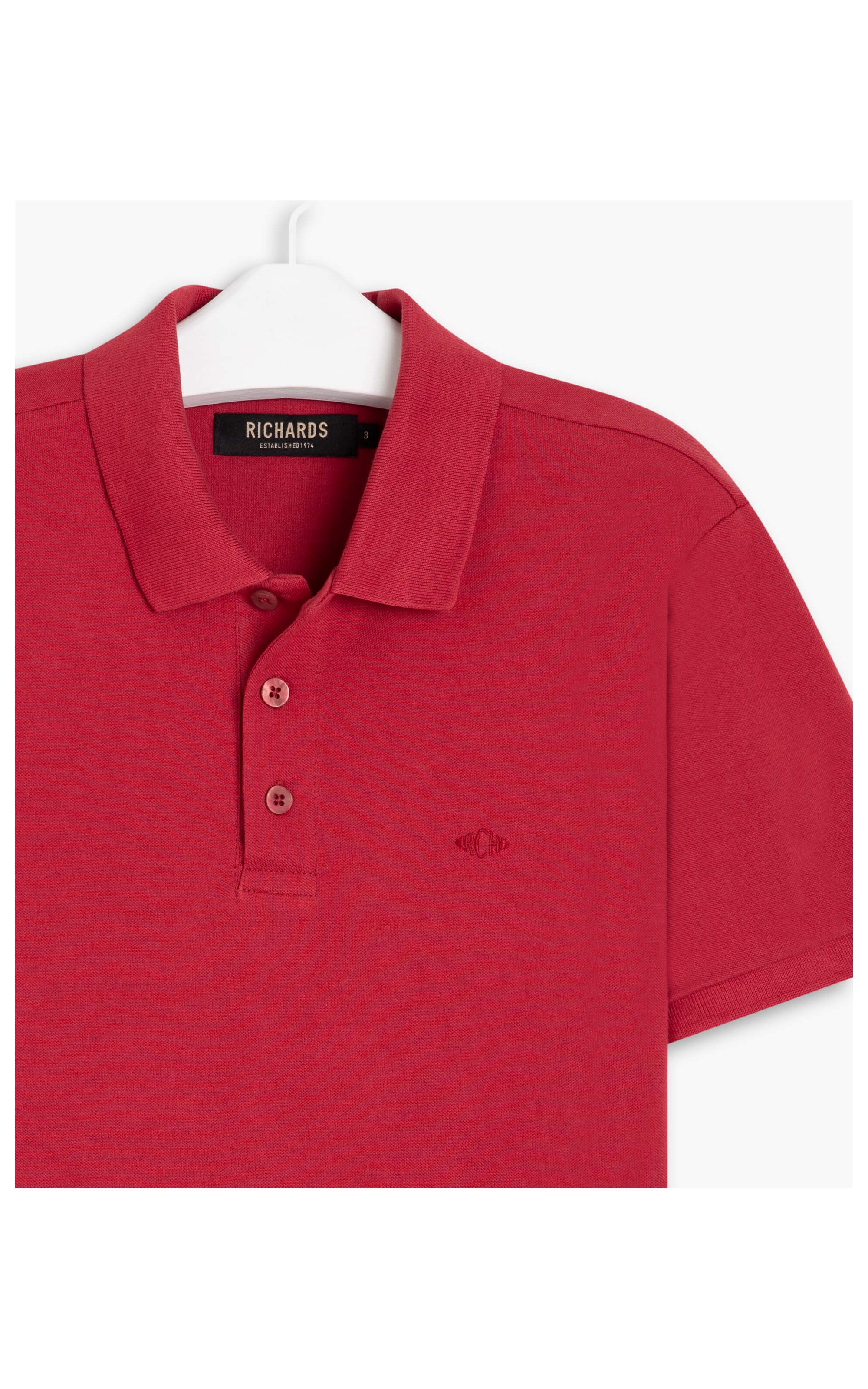 Polo Piquet Lisa Bordeaux