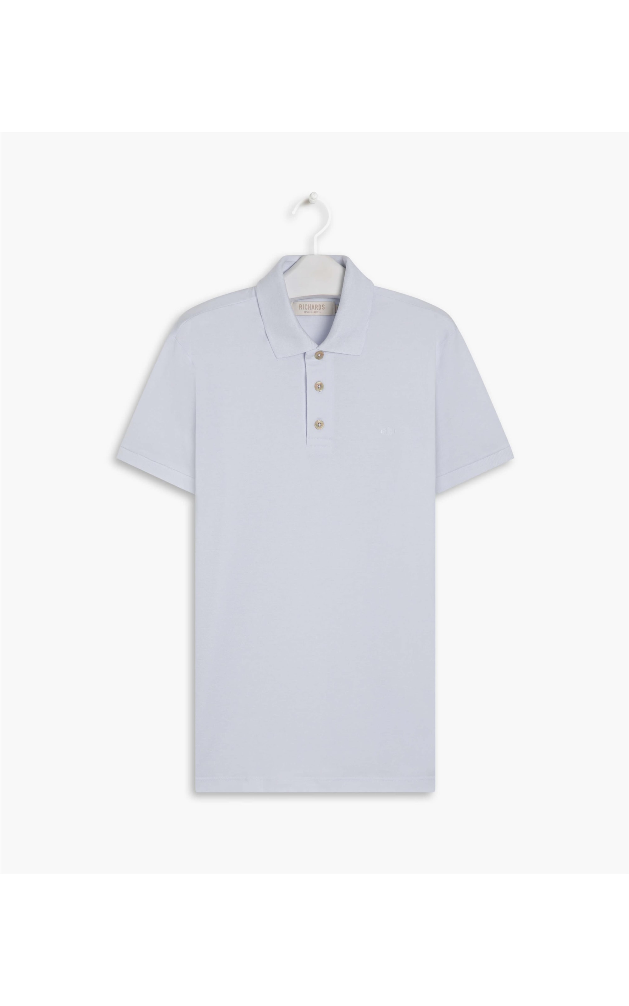 Polo Piquet Lisa Branco