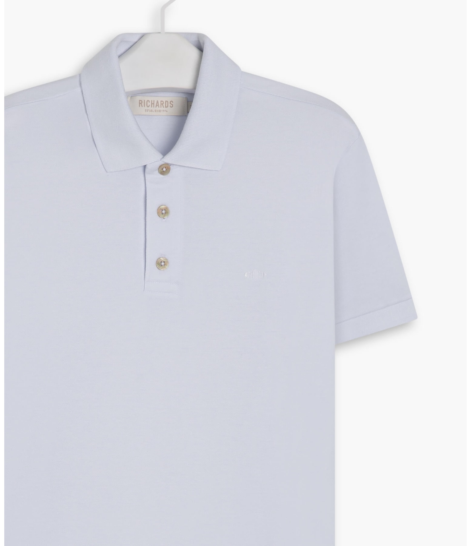 Polo Piquet Lisa Branco