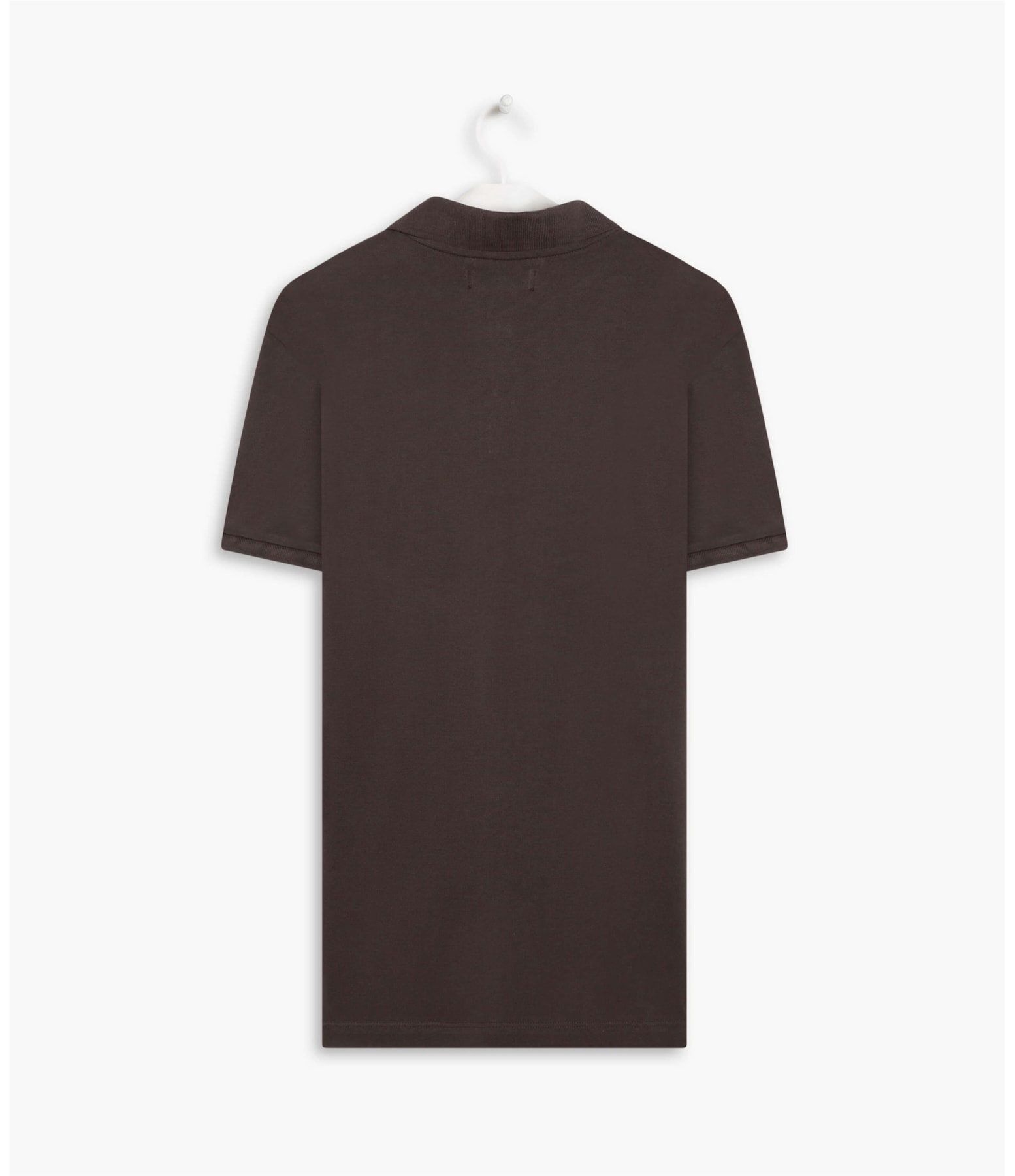 Polo Piquet Lisa Dark Brown