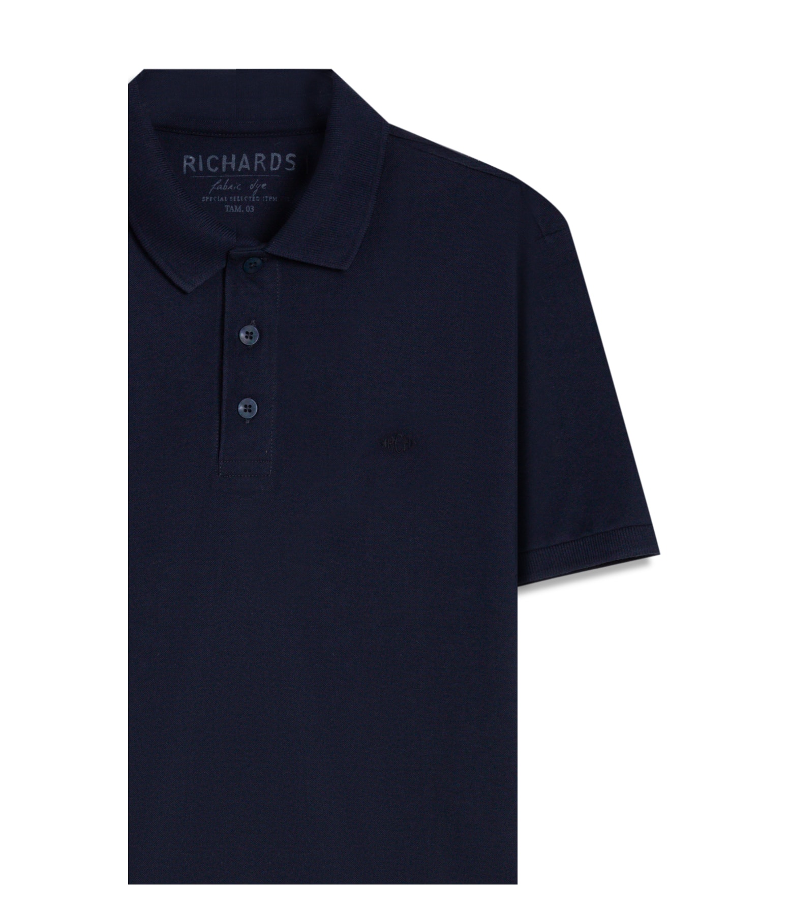 Polo Piquet Lisa Dark Navy