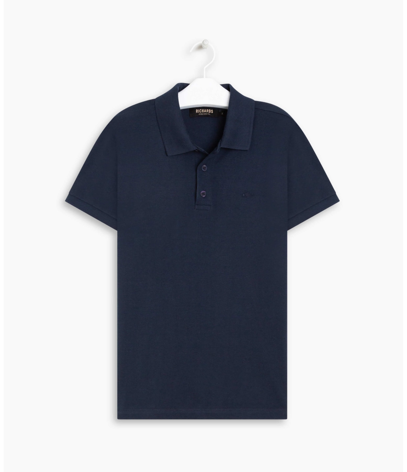Polo Piquet Lisa Dark Navy