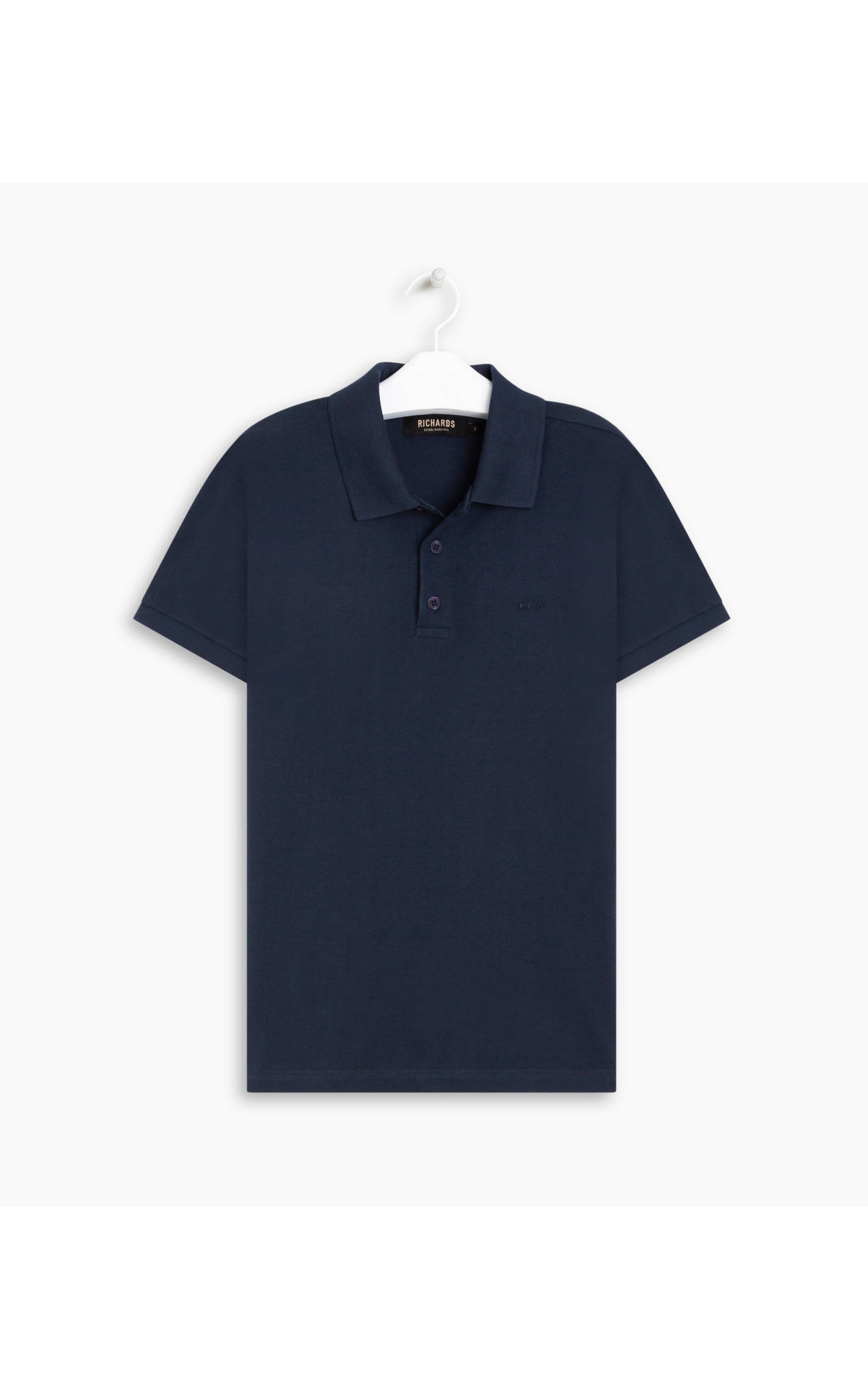 Polo Piquet Lisa Dark Navy