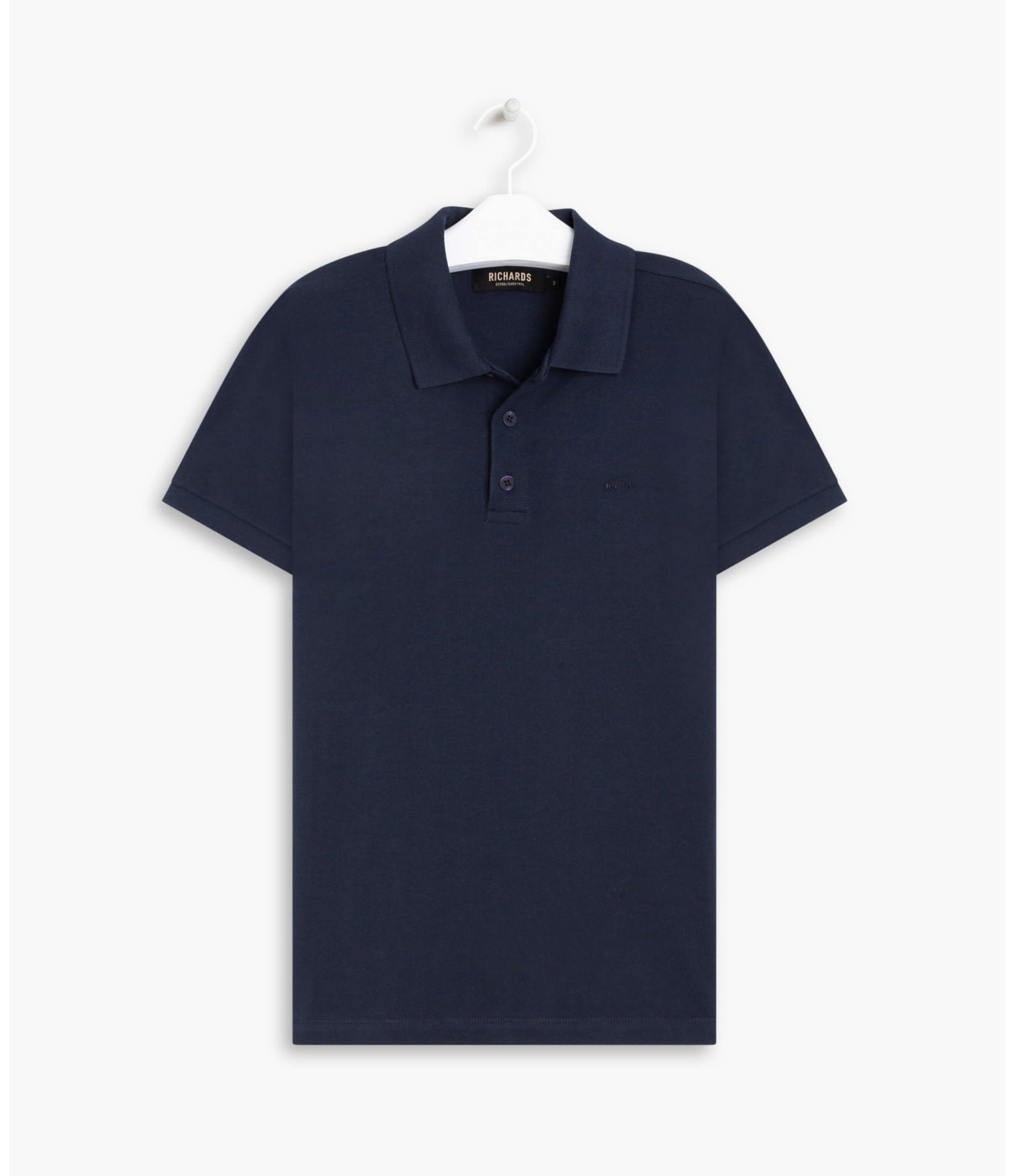 Polo Piquet Lisa Dark Navy