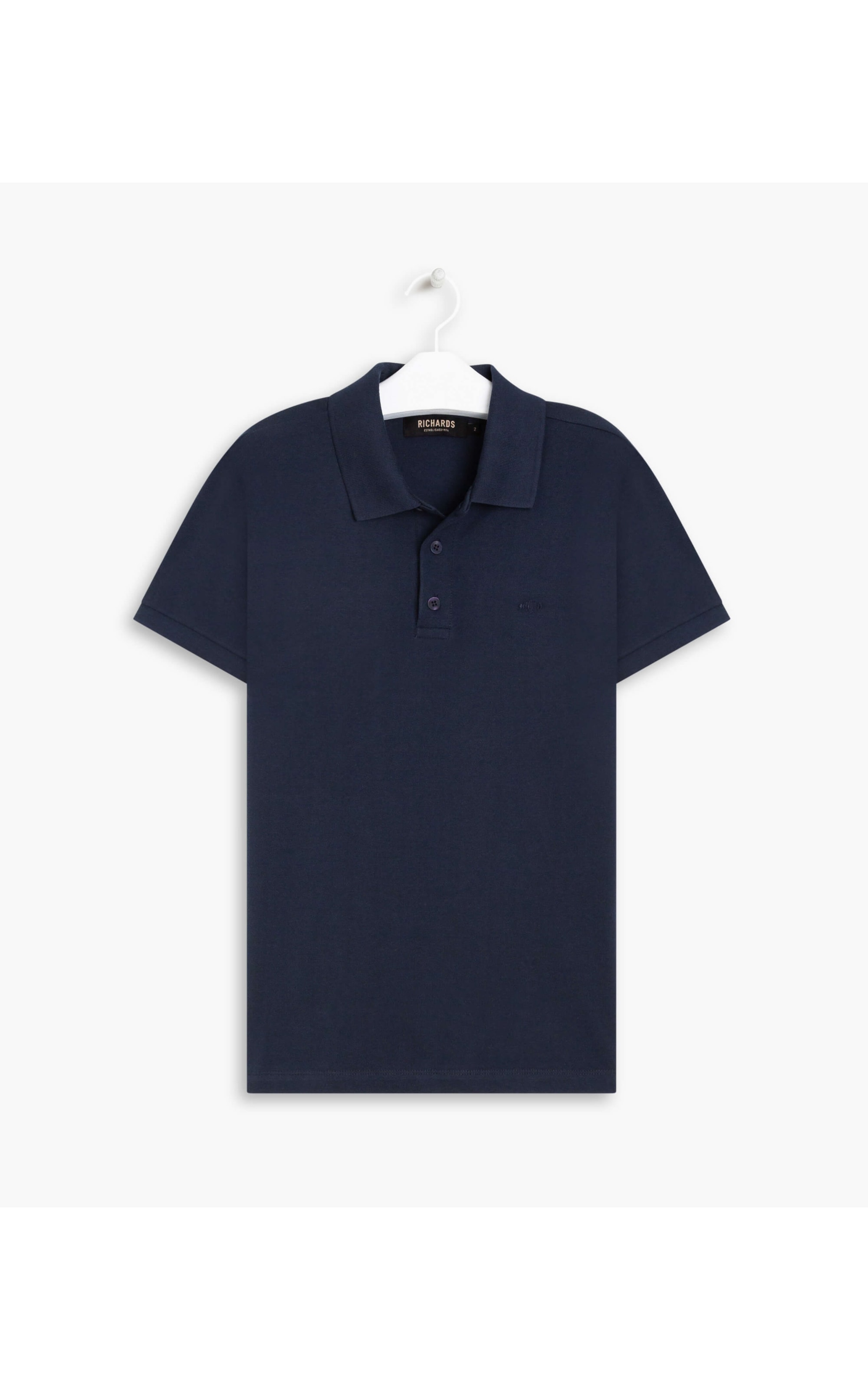 Polo Piquet Lisa Dark Navy
