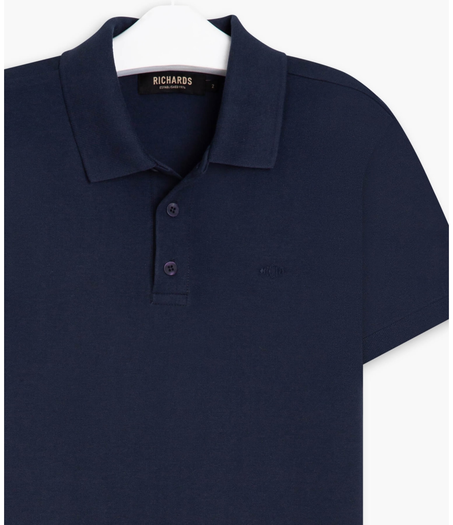 Polo Piquet Lisa Dark Navy