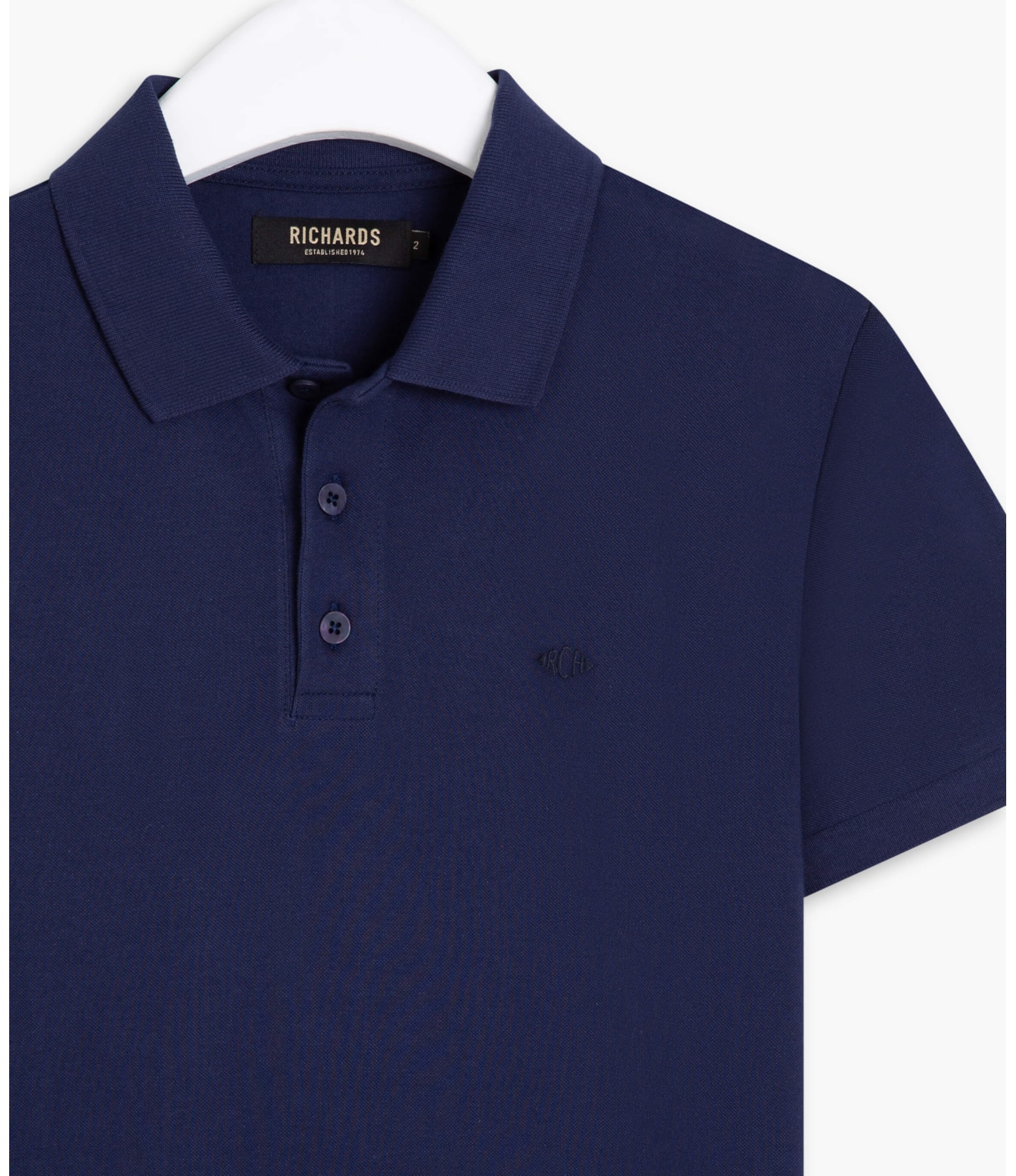 Polo Piquet Lisa Dark Navy