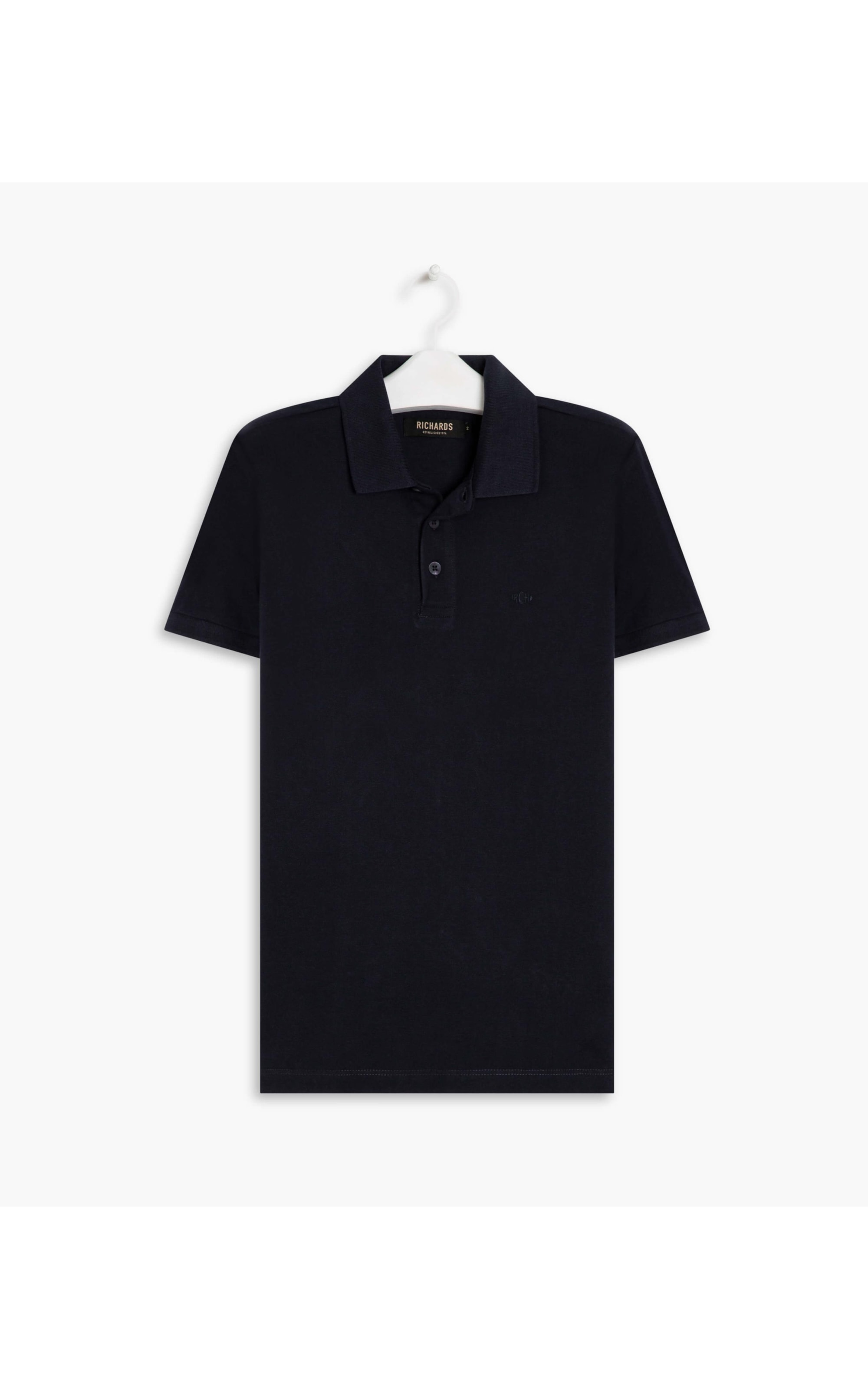 Polo Piquet Lisa Dark Navy